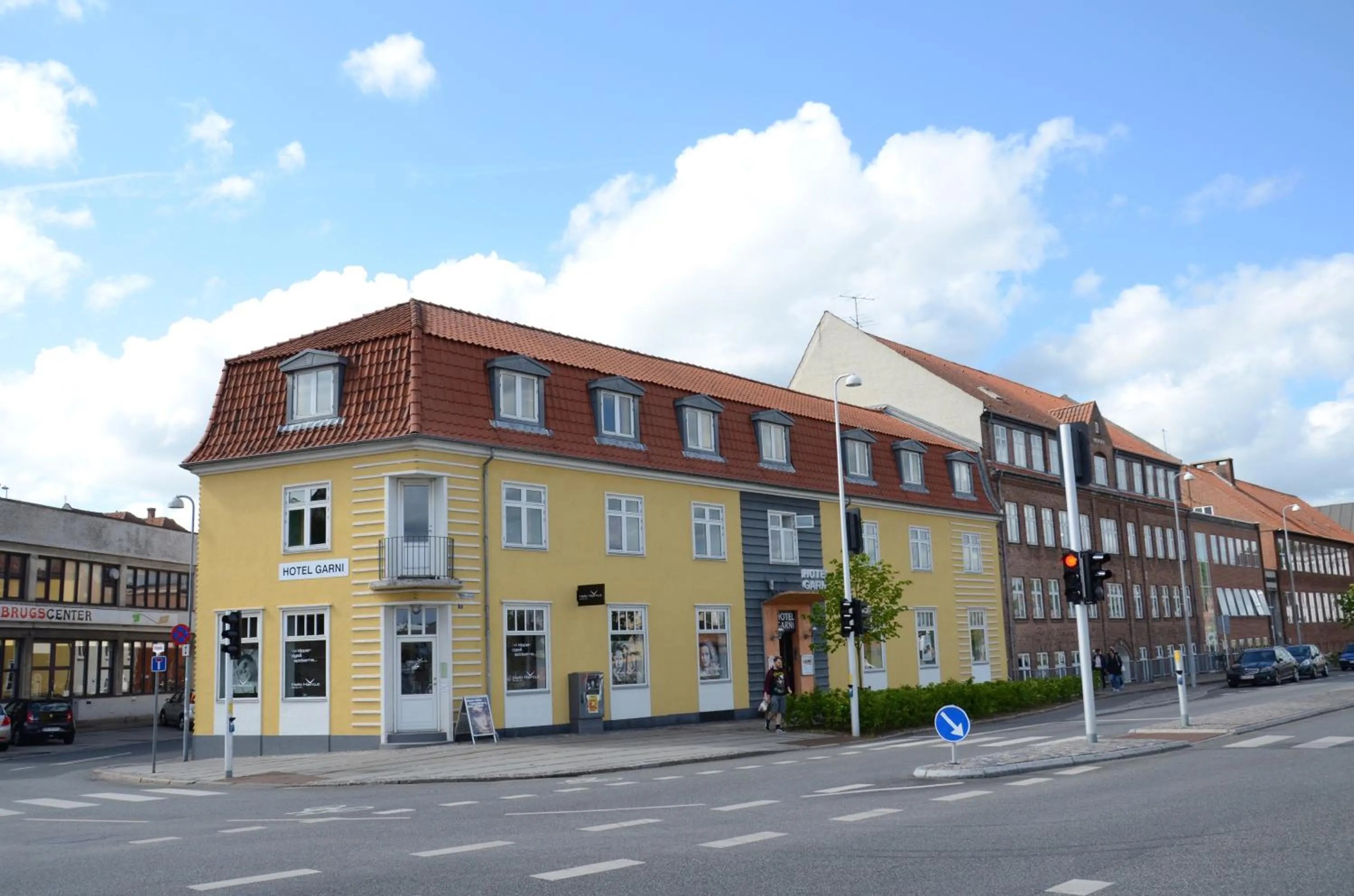 Bird's eye view in Hotel Garni