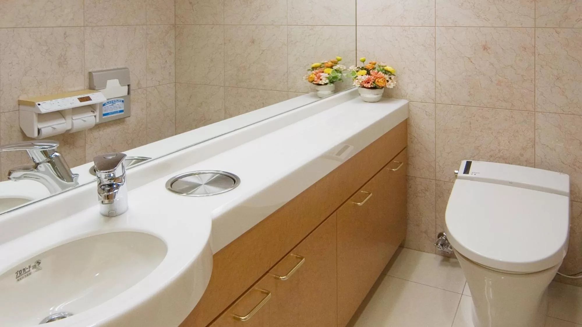 Toilet in Toyoko Inn Hokkaido Asahikawa eki Higashi guchi