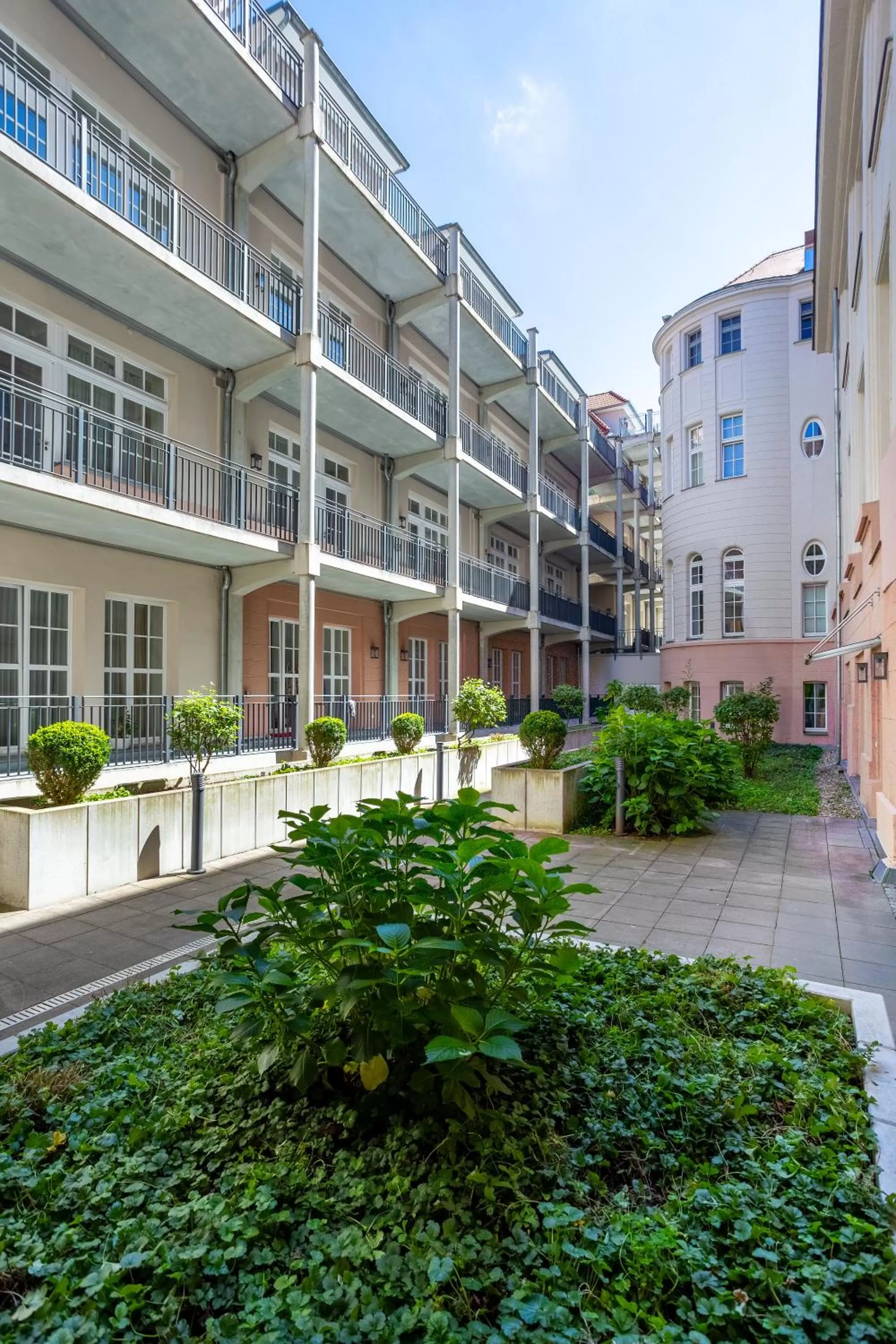 Patio in Batschari Palais Baden-Baden