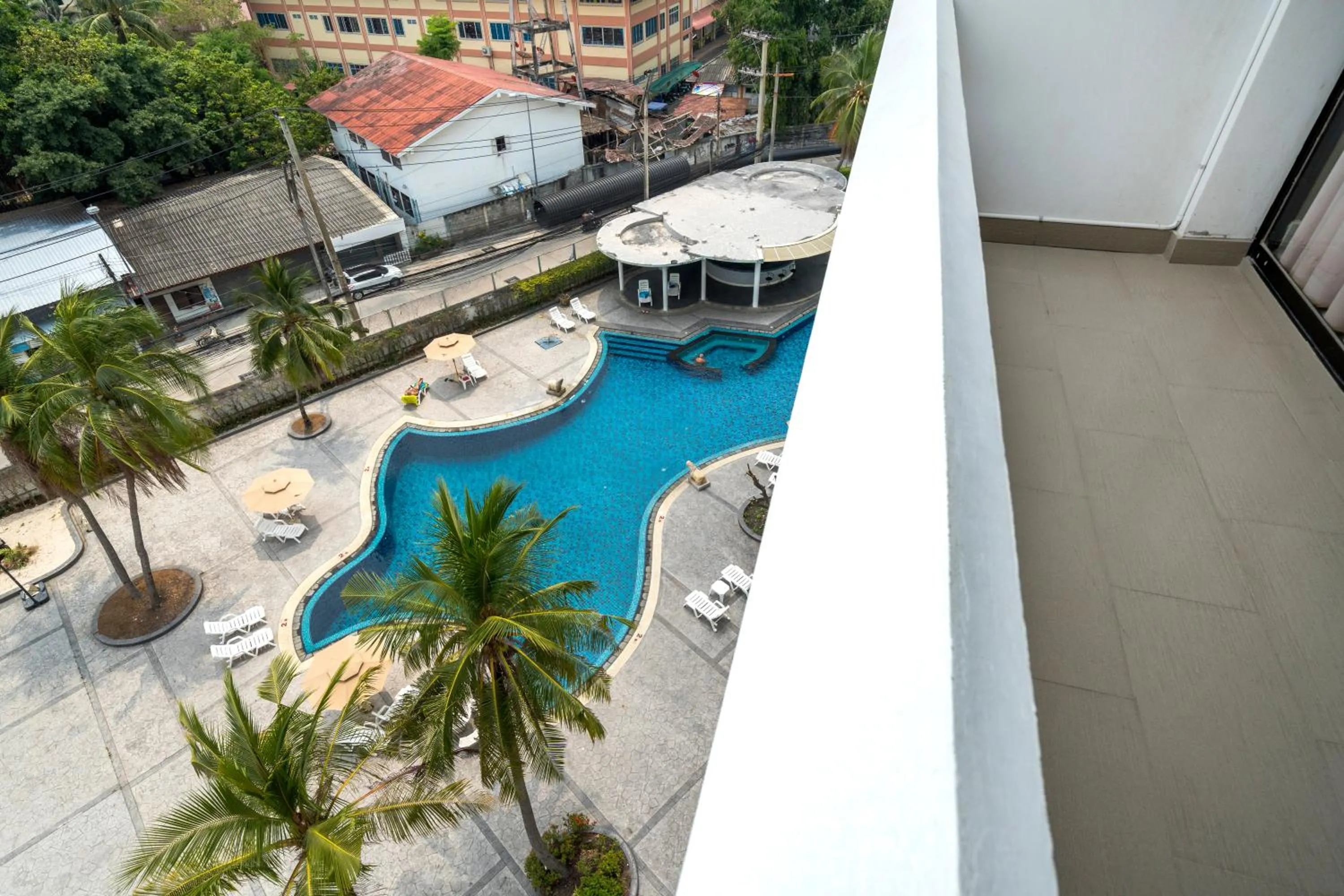 View (from property/room) in Welcome Plaza Hotel Pattaya
