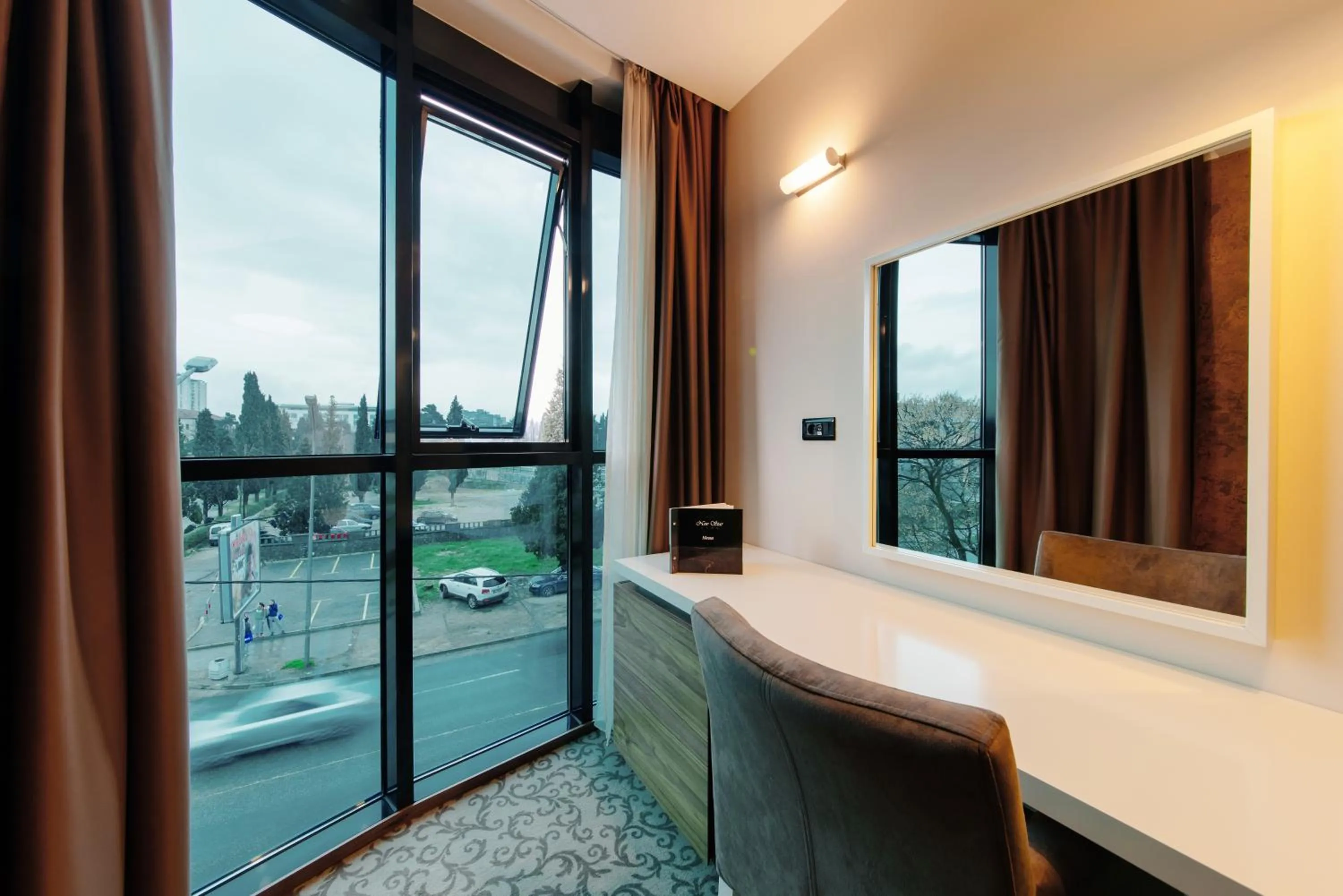 Decorative detail in Hotel New Star