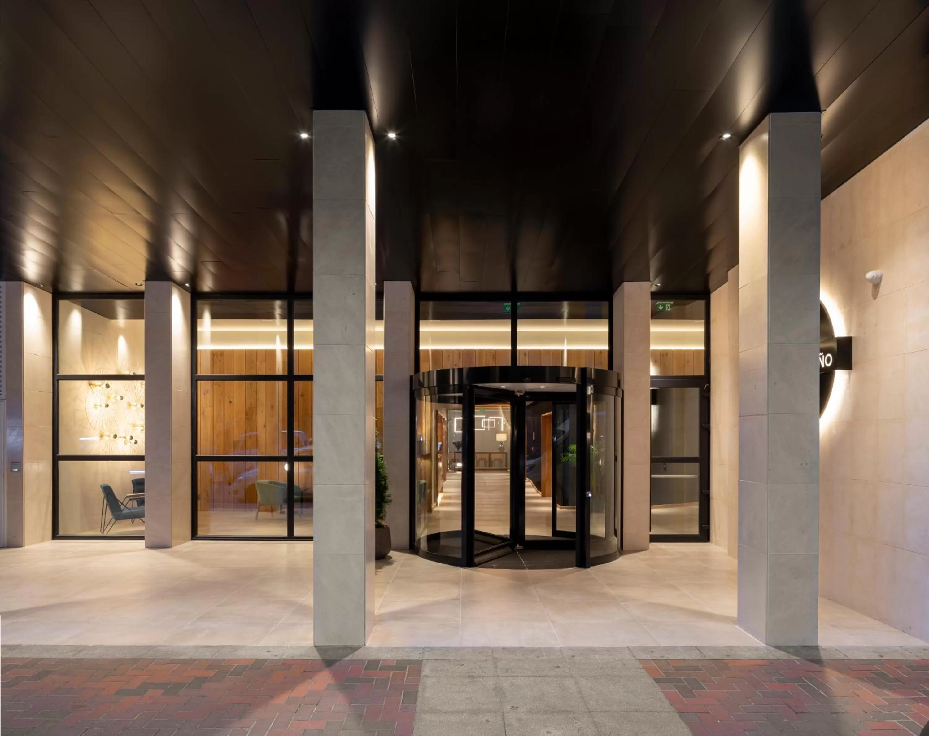 Facade/entrance in Hotel Ciudad de Logroño