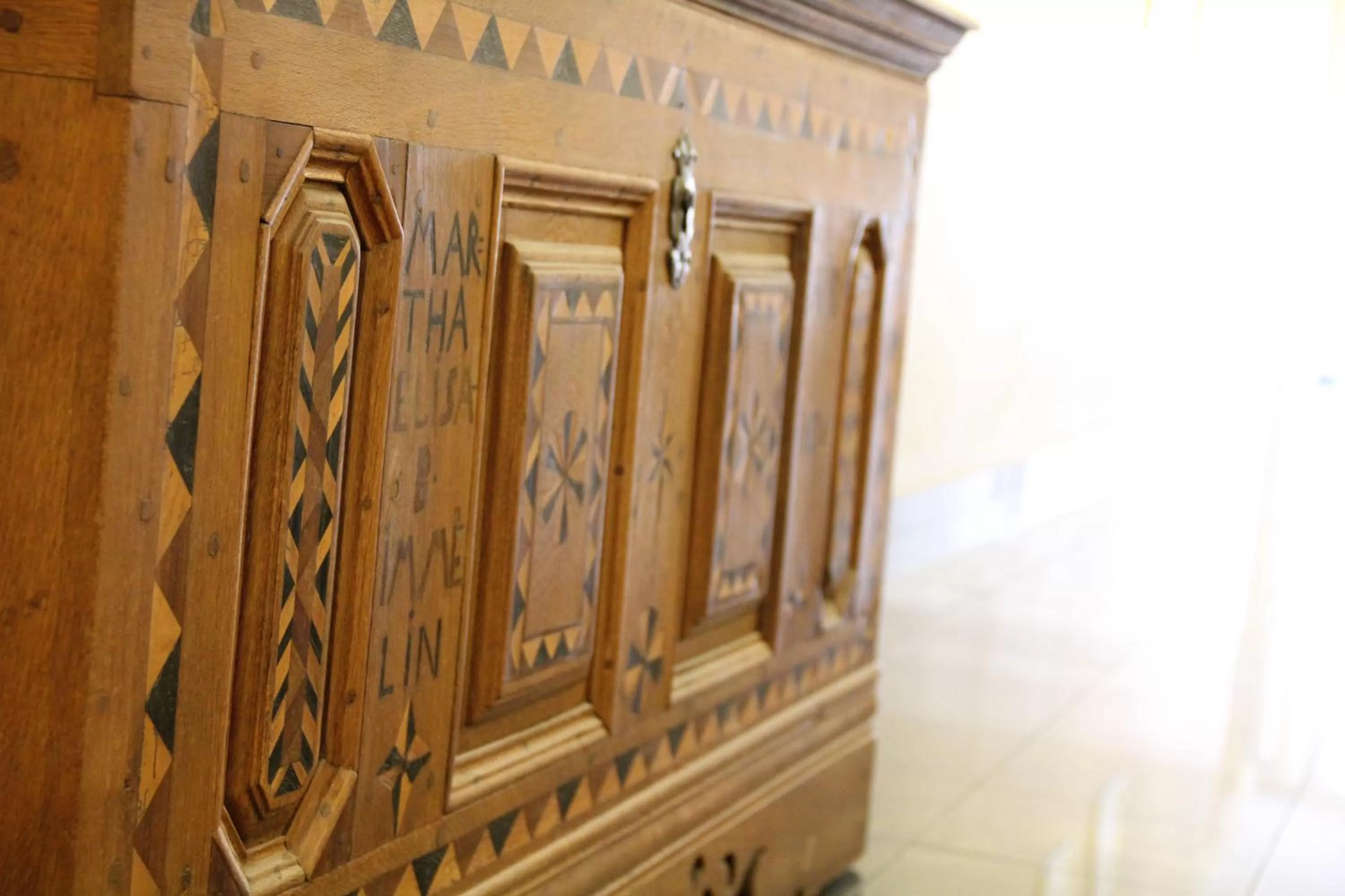 Decorative detail in Hotel Restaurant Schwan