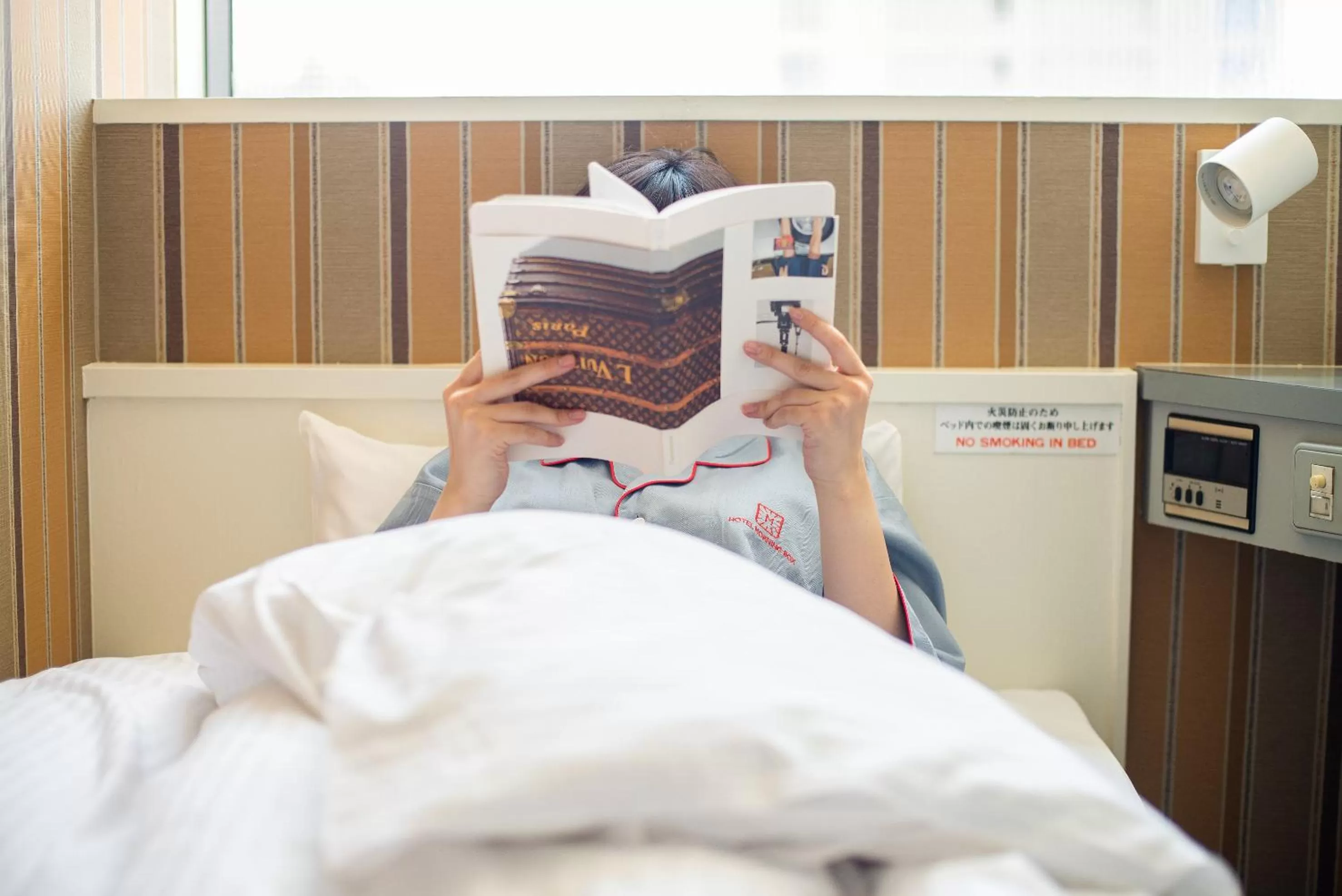 Compact Twin Room Plus (Shared Bathroom and Shared Toilet) in Hotel Morning Box Osaka Shinsaibashi