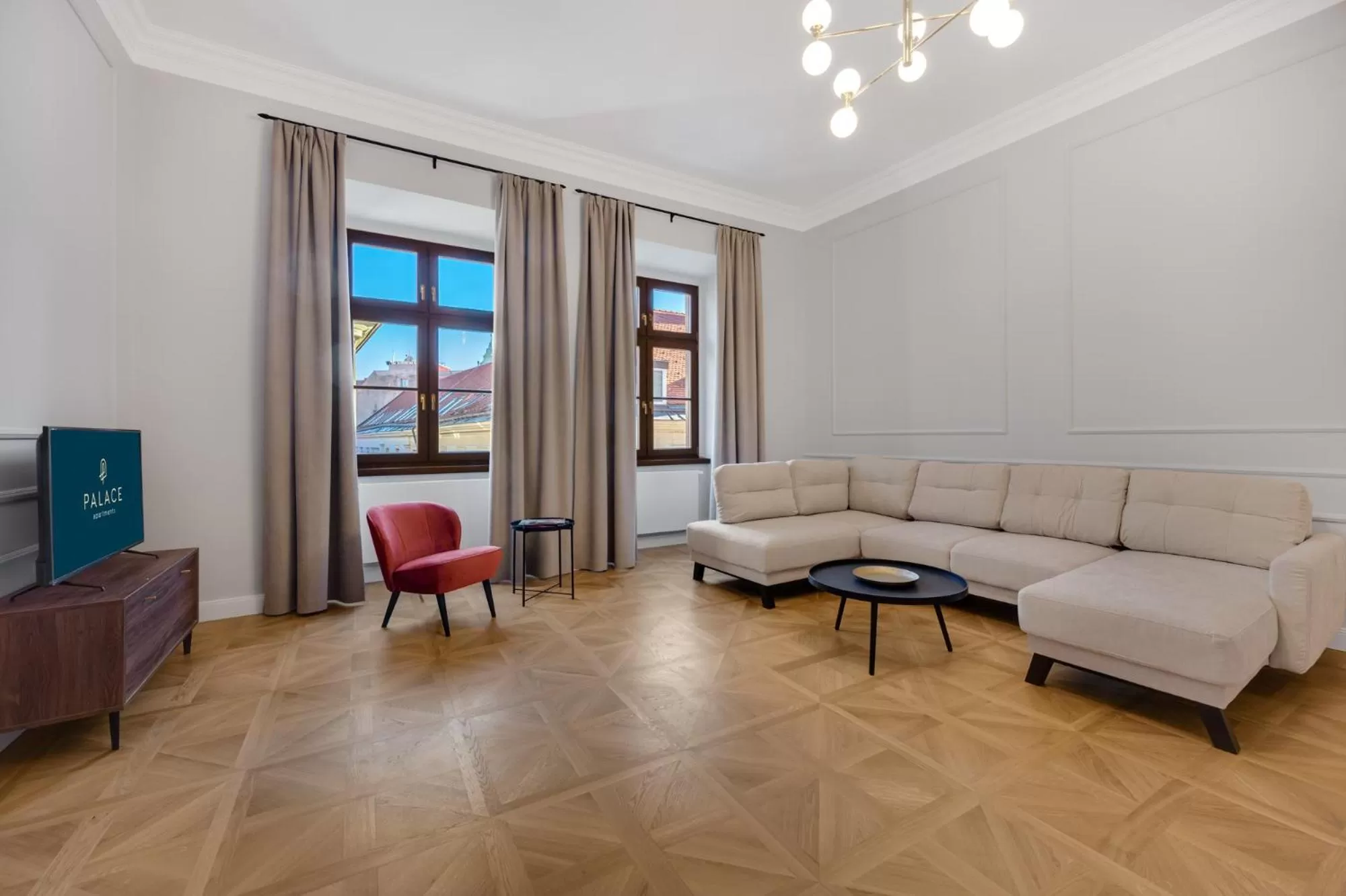 Living room in Palace Apartments