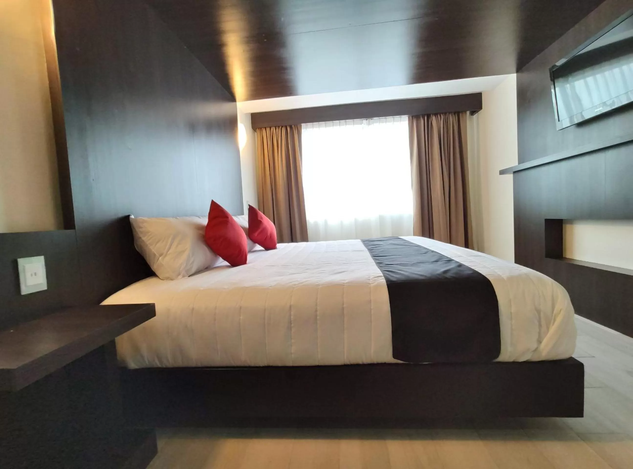 Photo of the whole room, Bed in Hotel La Estancia Zacatlan