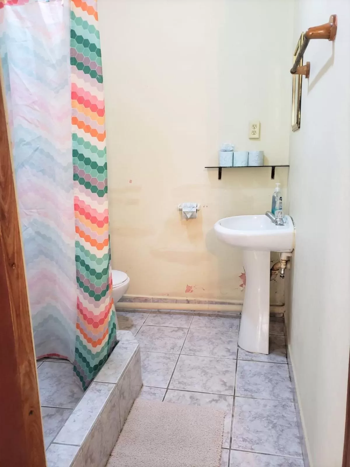Bathroom in Beach Side Condos Caye Caulker by CCVH