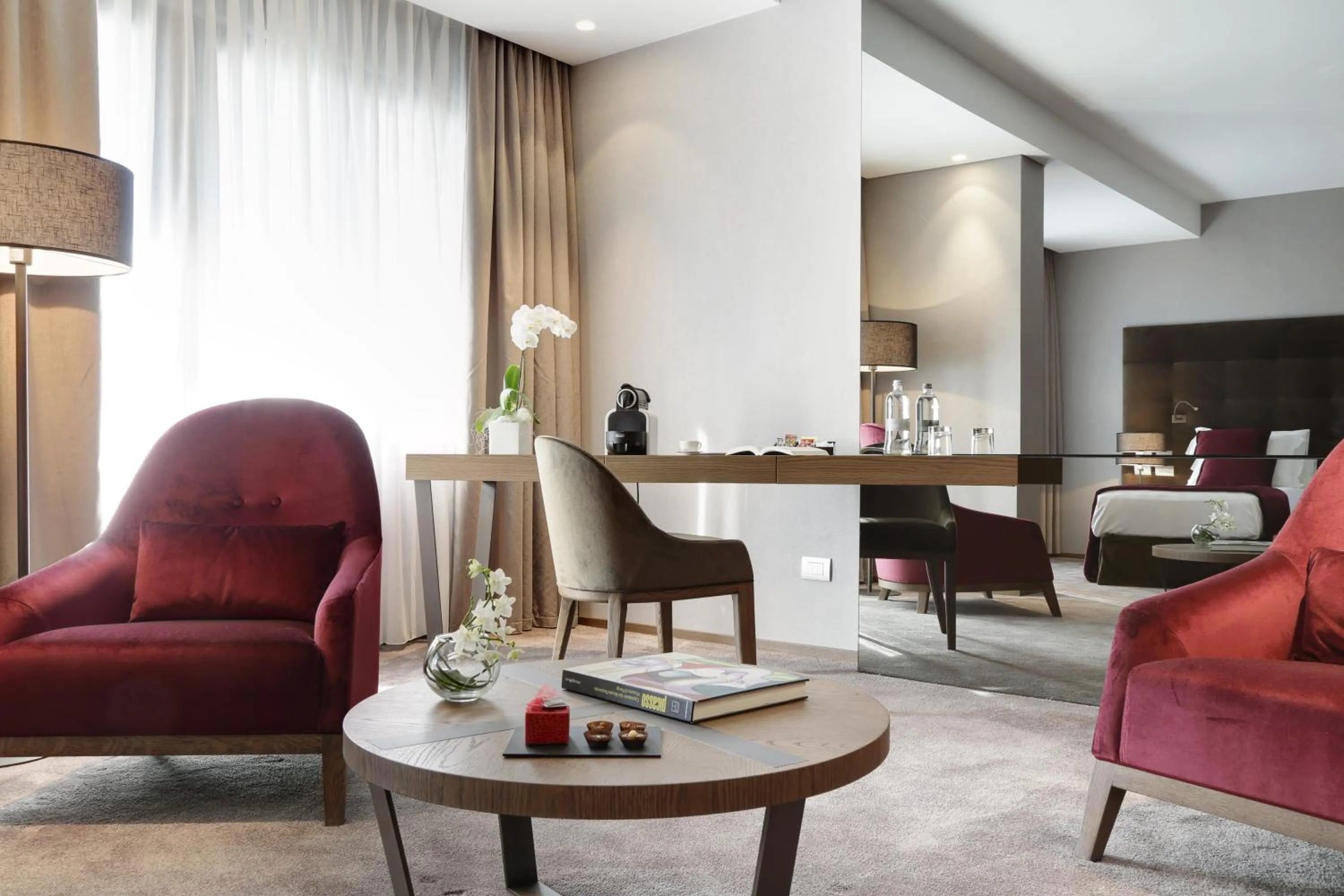 Decorative detail in Grand Hotel Campione