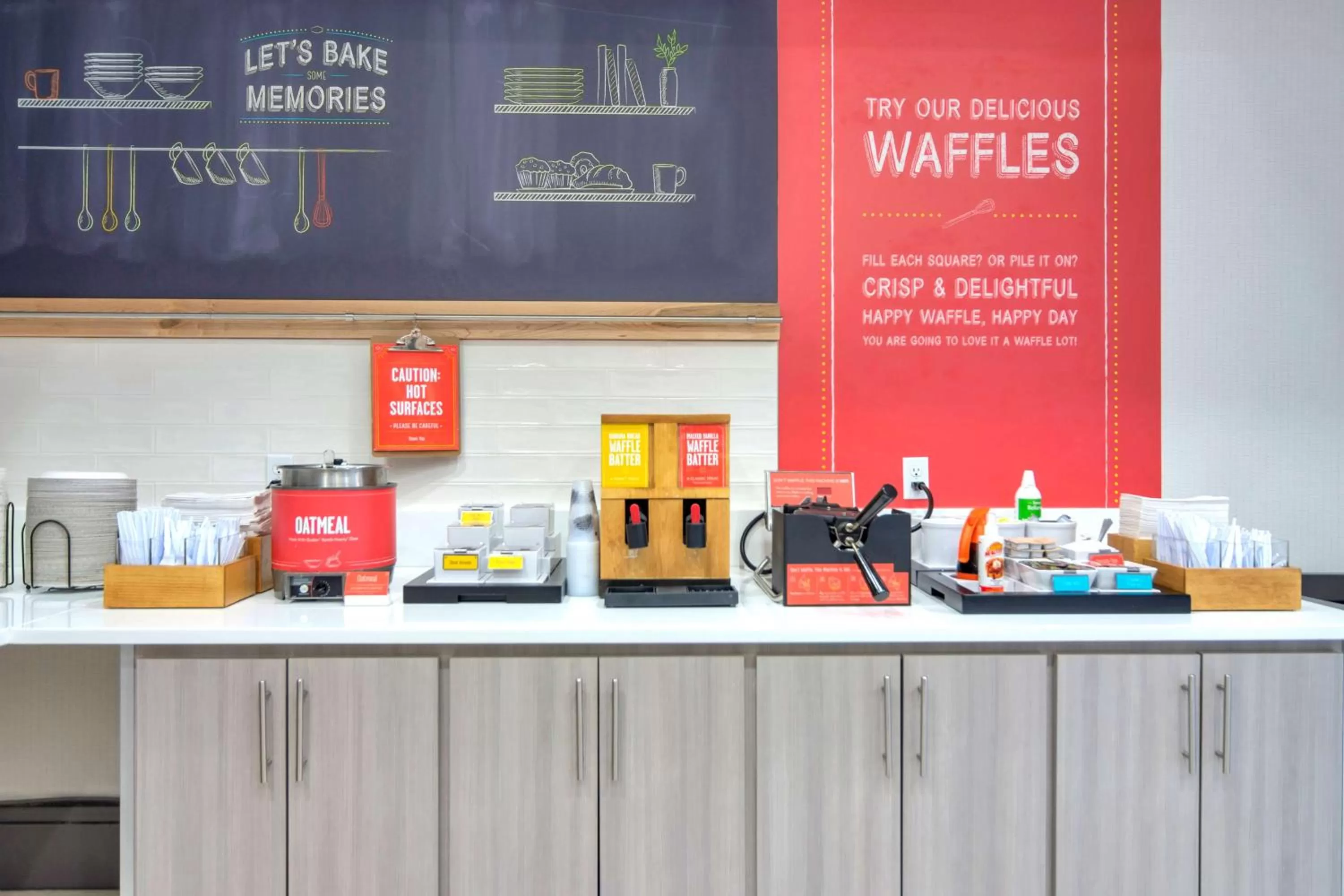 Breakfast in Hampton Inn & Suites Fort Worth-Fossil Creek