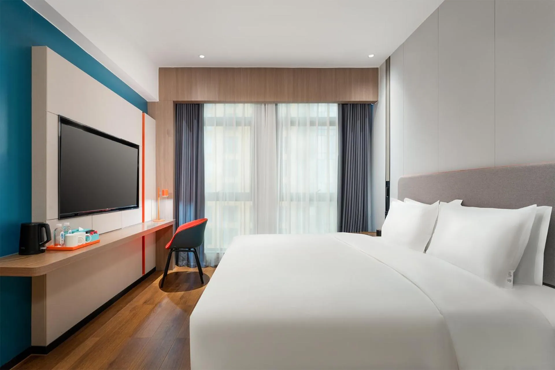 Bed in Holiday Inn Express Nanning Convention&Exhibition