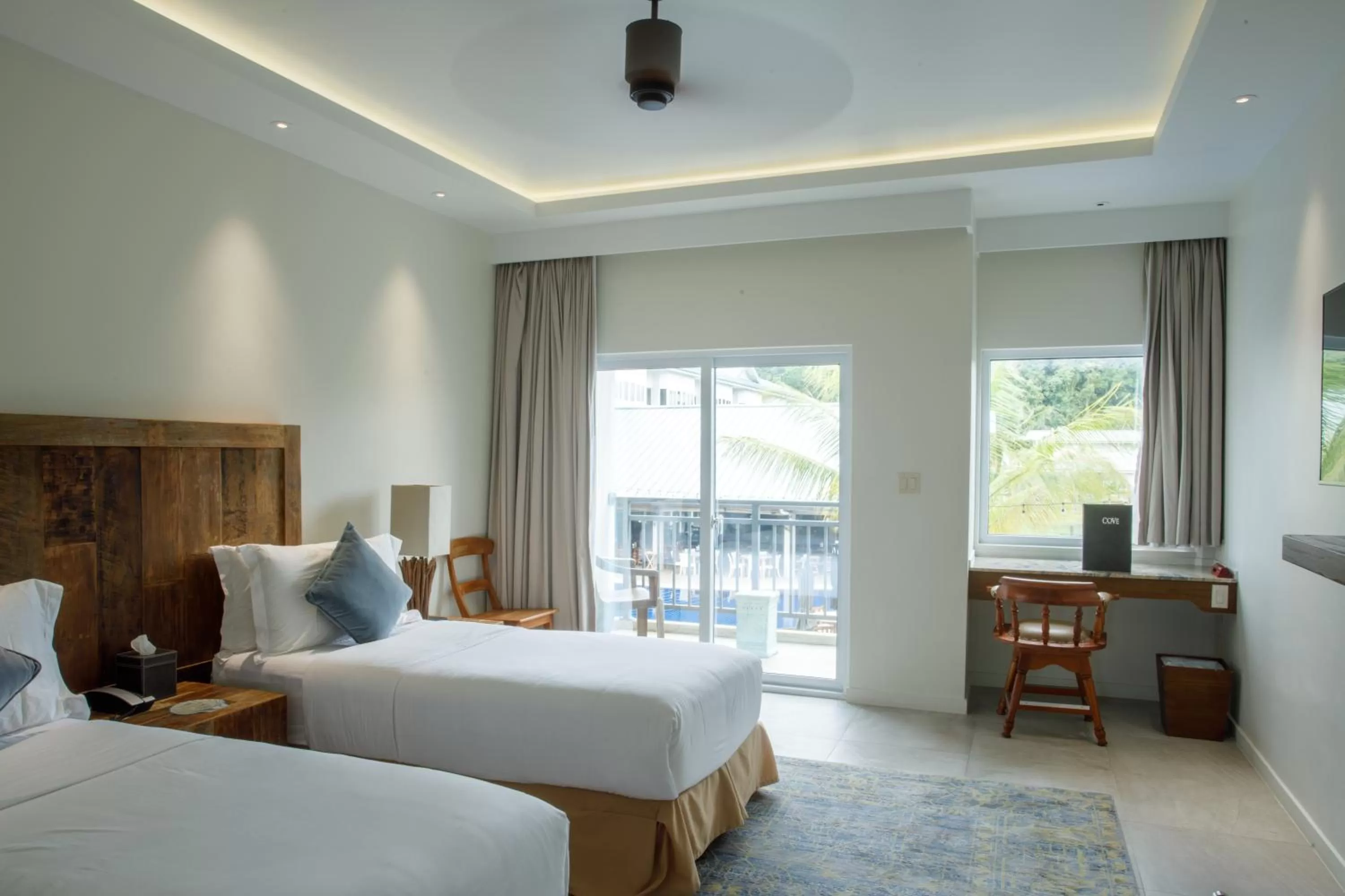 Photo of the whole room, Bed in Cove Resort Palau