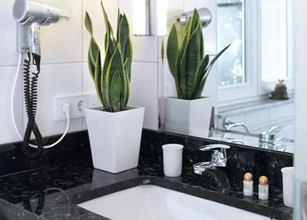 Bathroom in Hotel Lindenhof