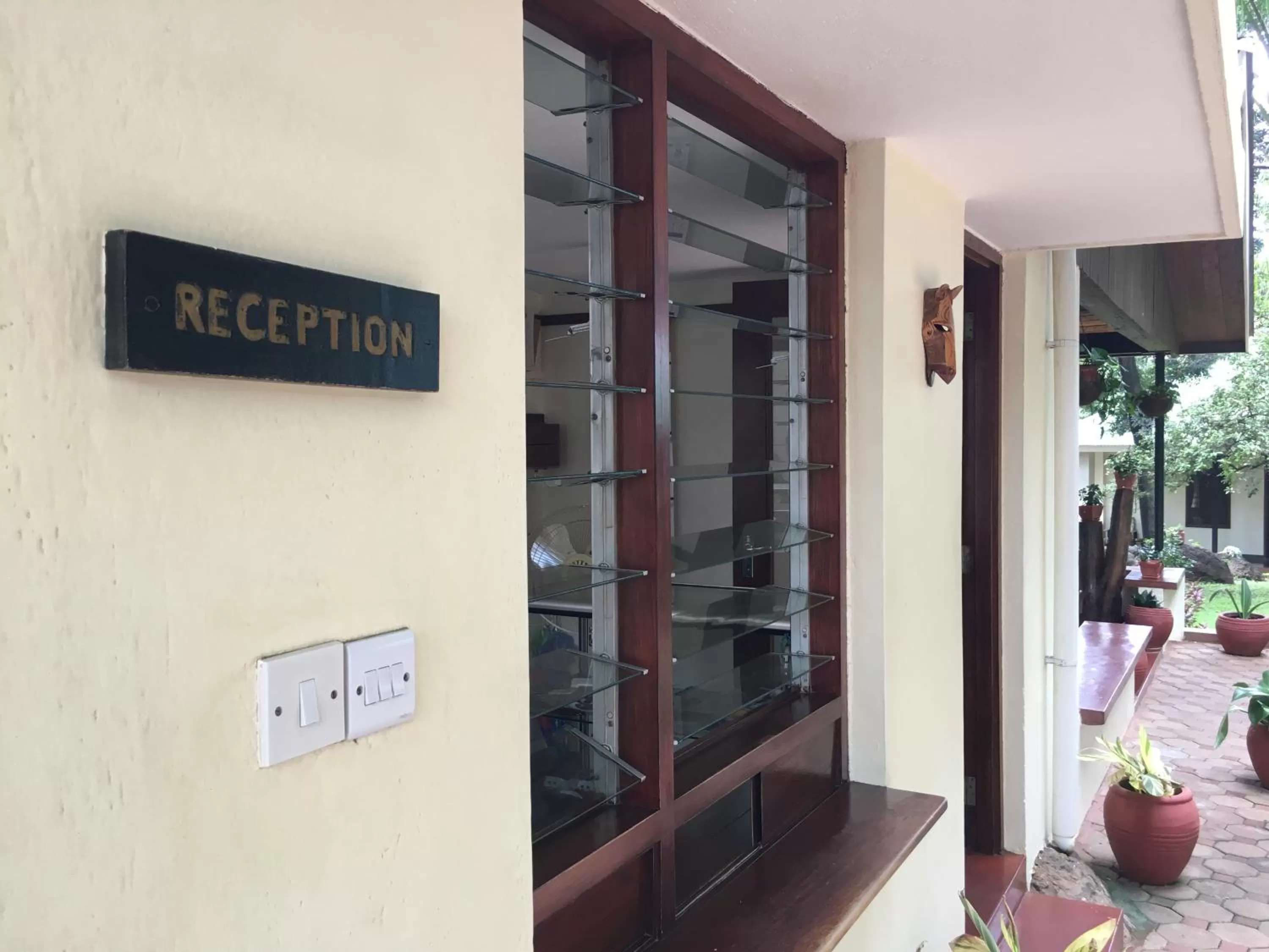 Lobby or reception in Bristol Cottages Kilimanjaro