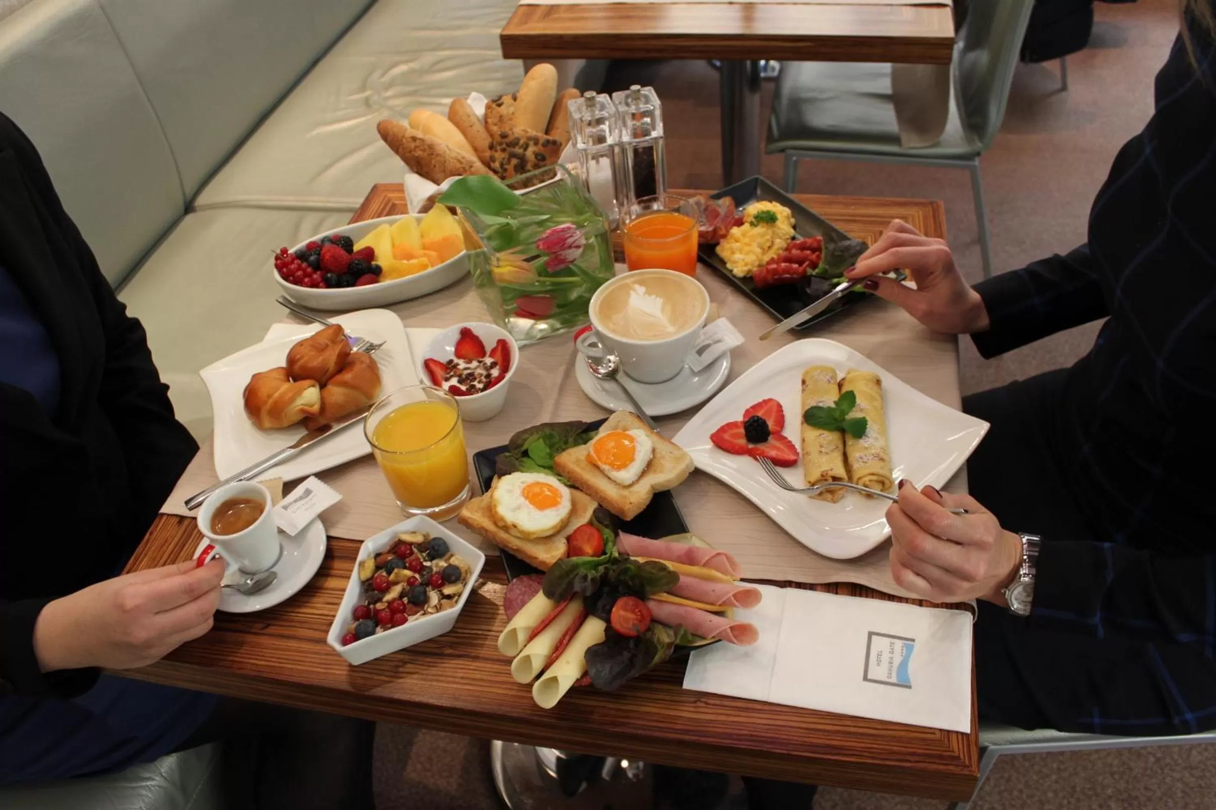 Breakfast in Danubia Gate Hotel