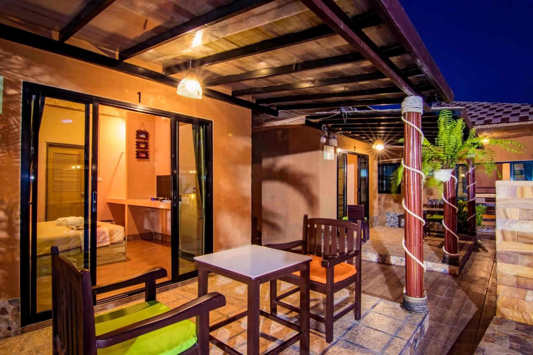 Swimming pool in Panisara Pool Villa Resort Huahin