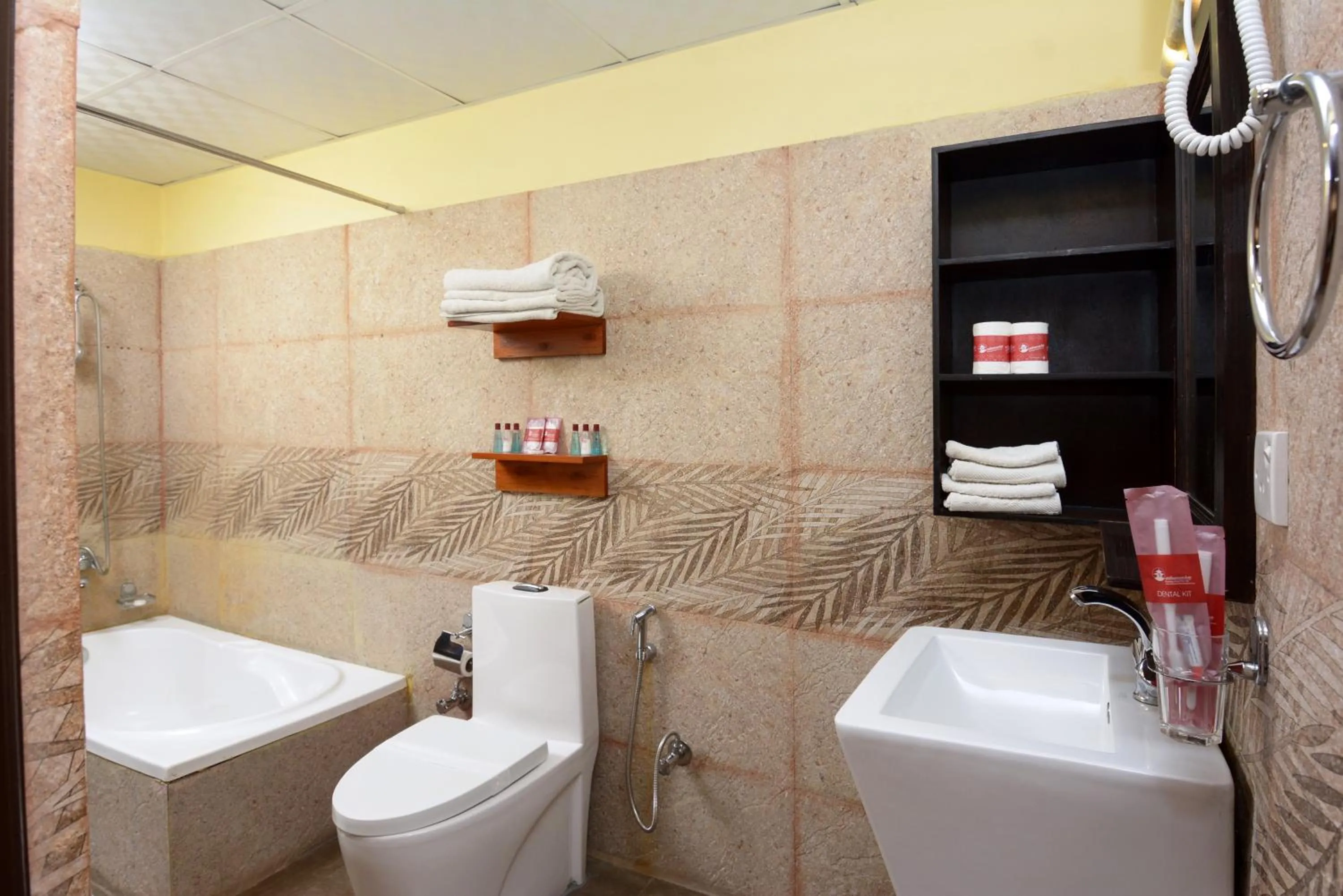 Shower in Kasthamandap Boutique Hotel