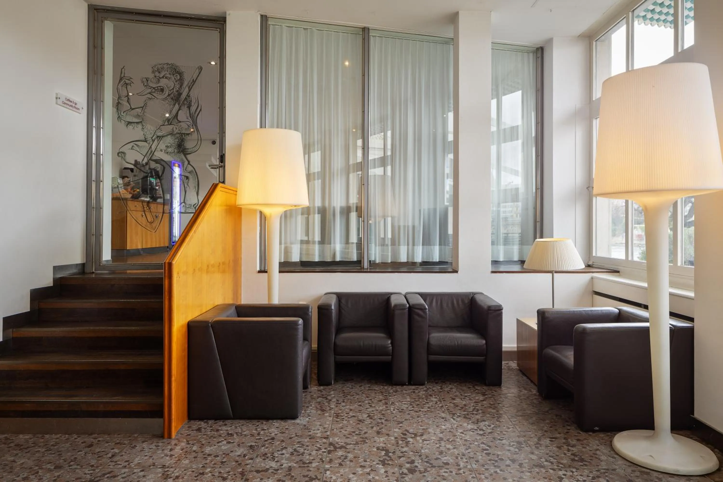 Lobby or reception in Merian am Rhein