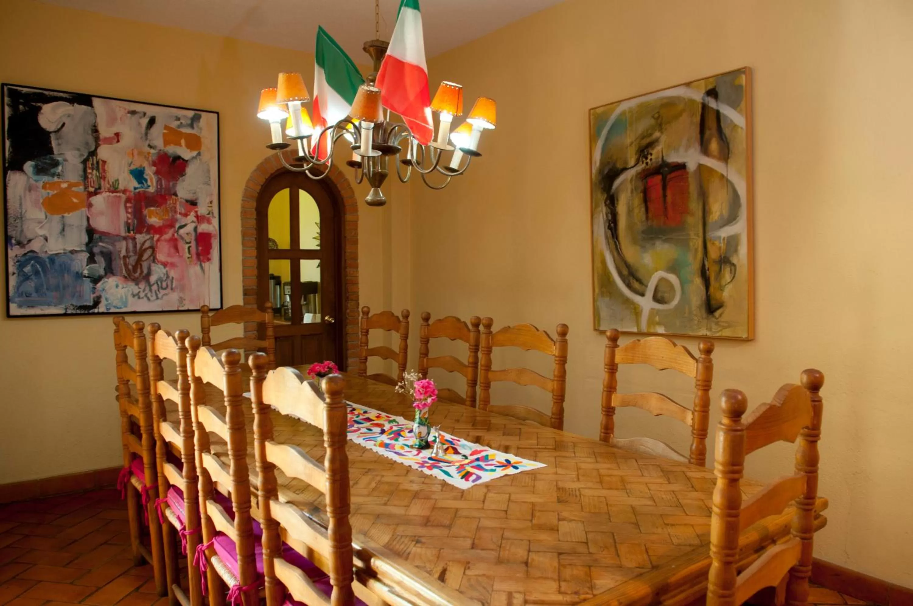 Property building, Dining Area in Casa Calderoni