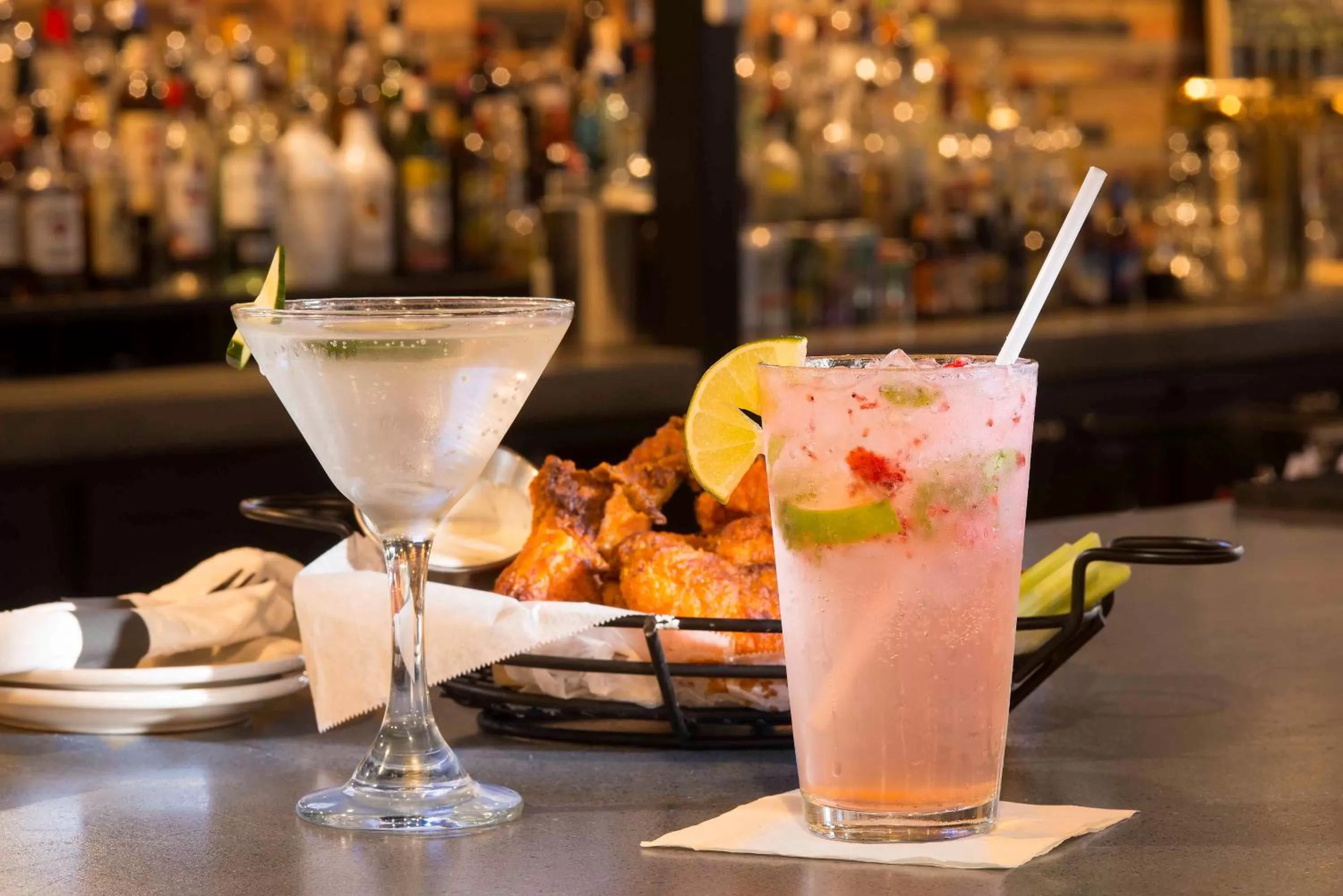 Alcoholic drinks in Lake Bomoseen Lodge