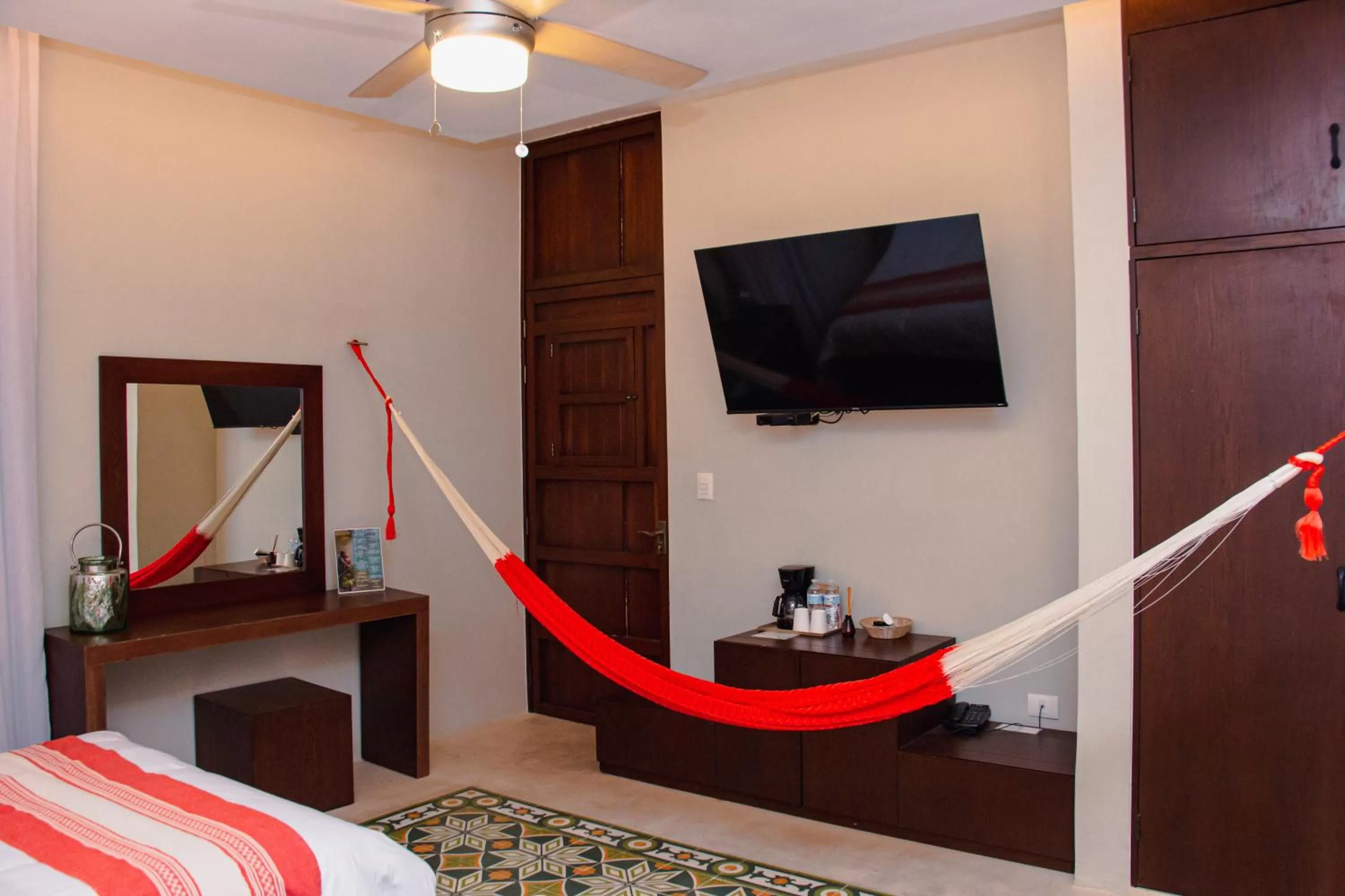 Bed in Hotel Marionetas