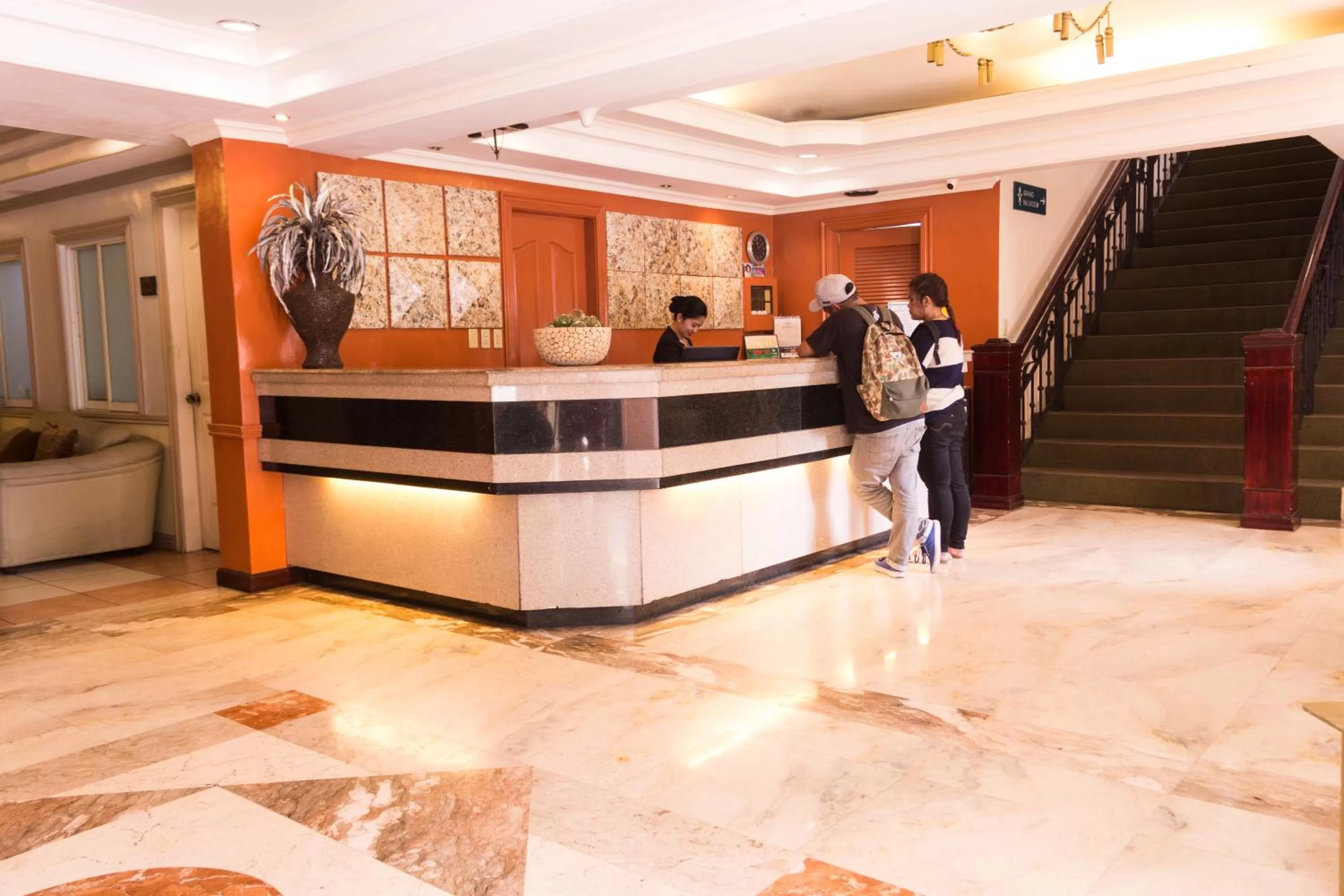 Lobby or reception in Tagaytay Country Hotel