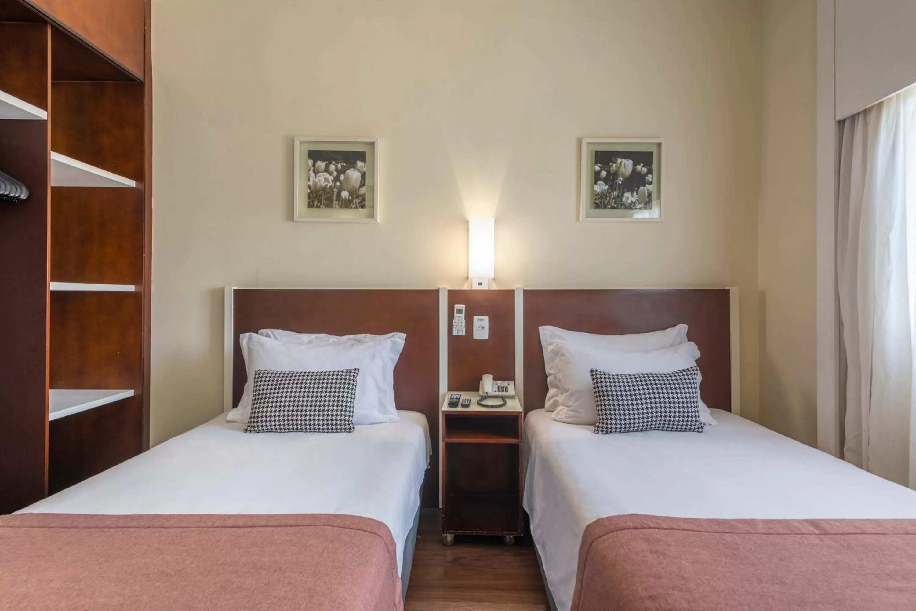 Bed in Blue Tree Towers Anália Franco - Tatuapé