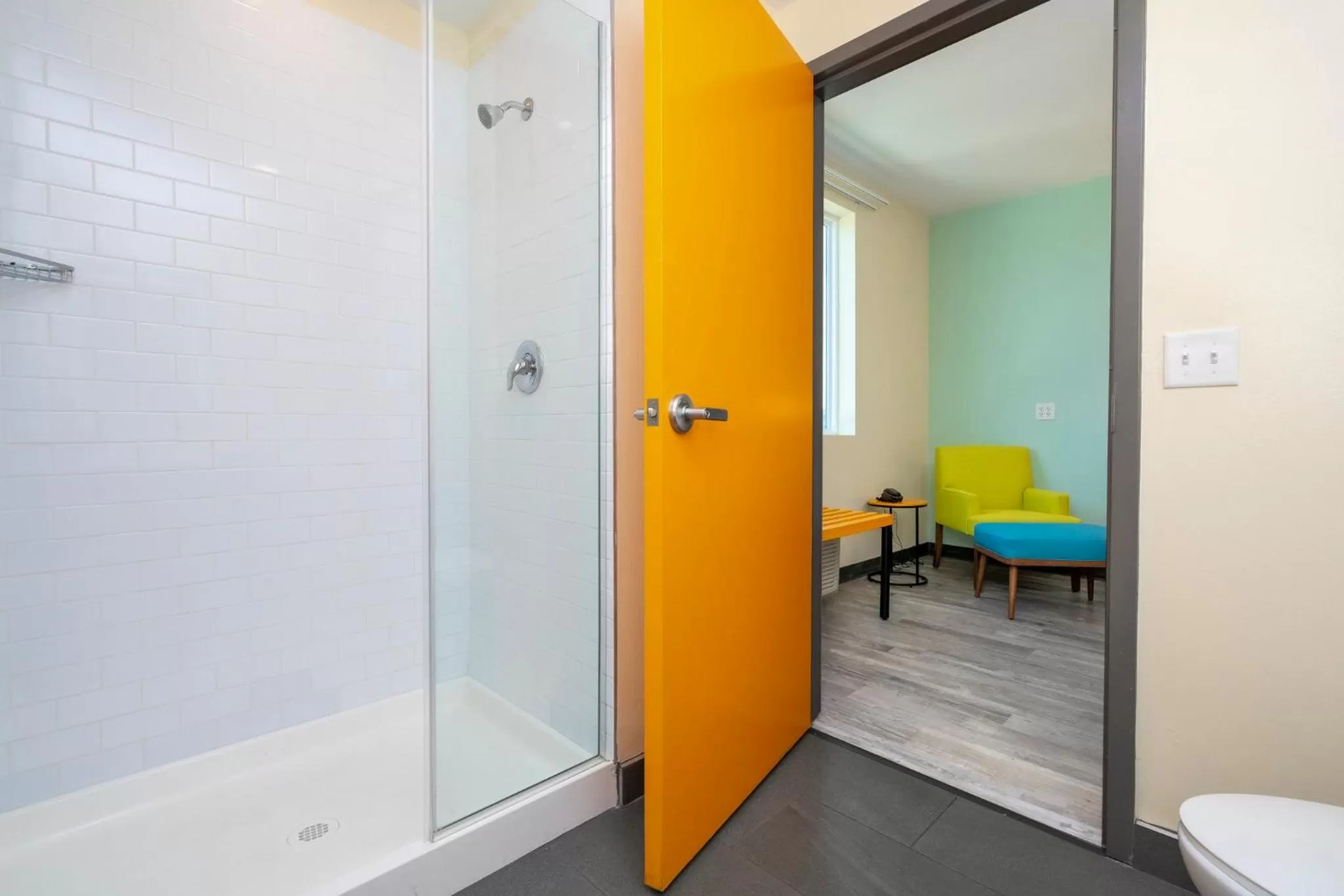 Bathroom in SPOT X Hotel Orlando Intl Dr by The Red Collection