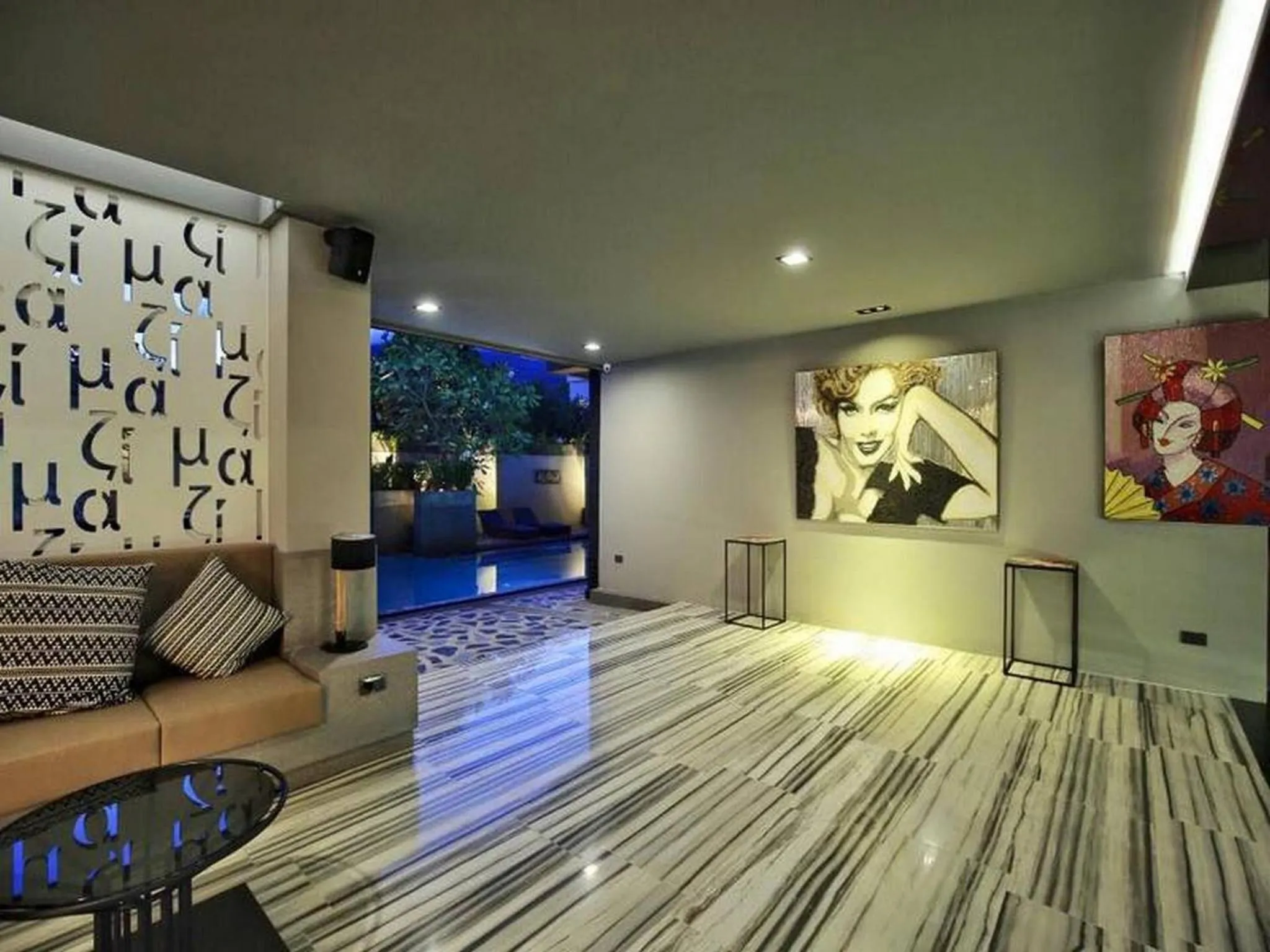 Decorative detail in Mazi Design Hotel by Kalima