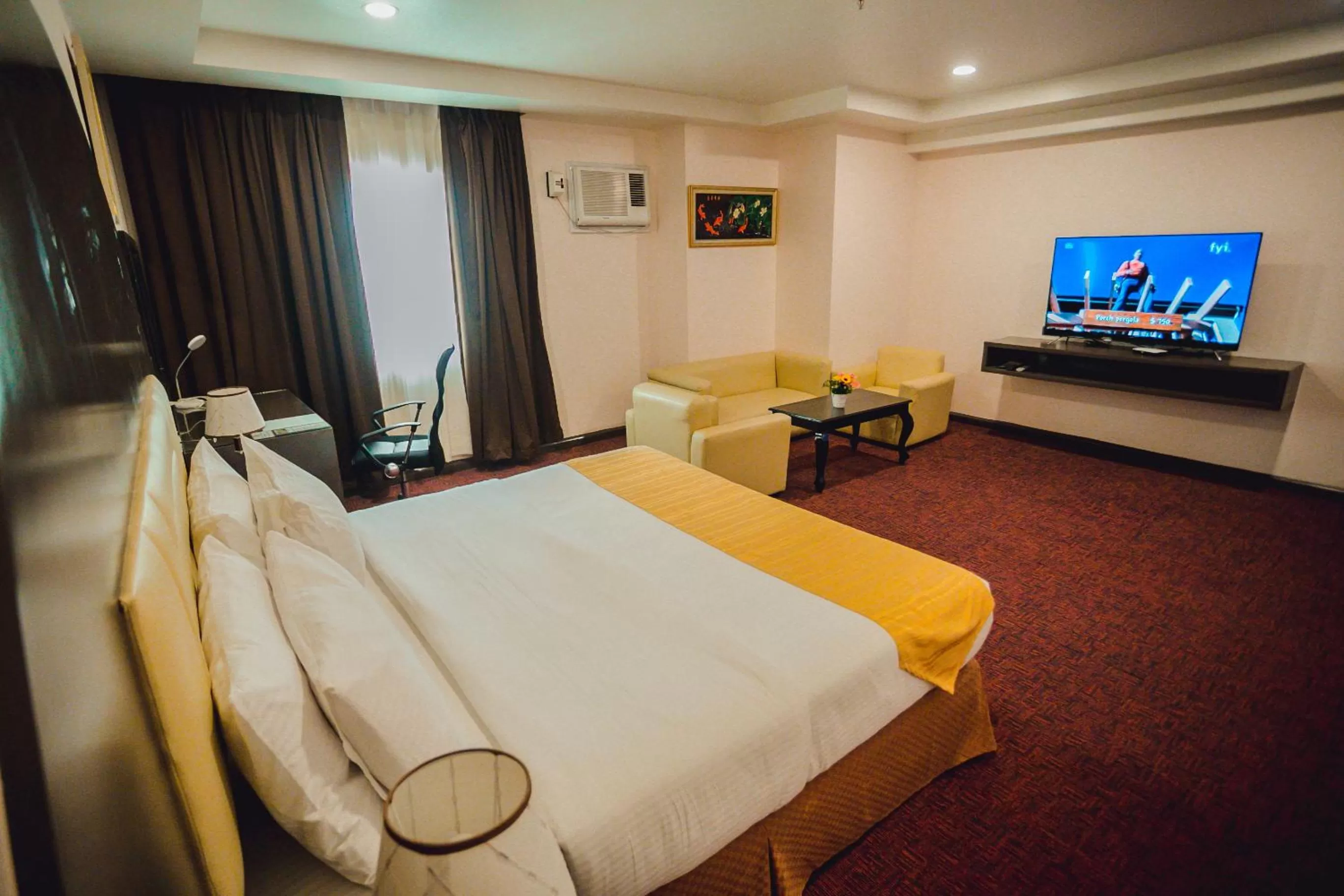 Bed in Butuan Grand Palace Hotel