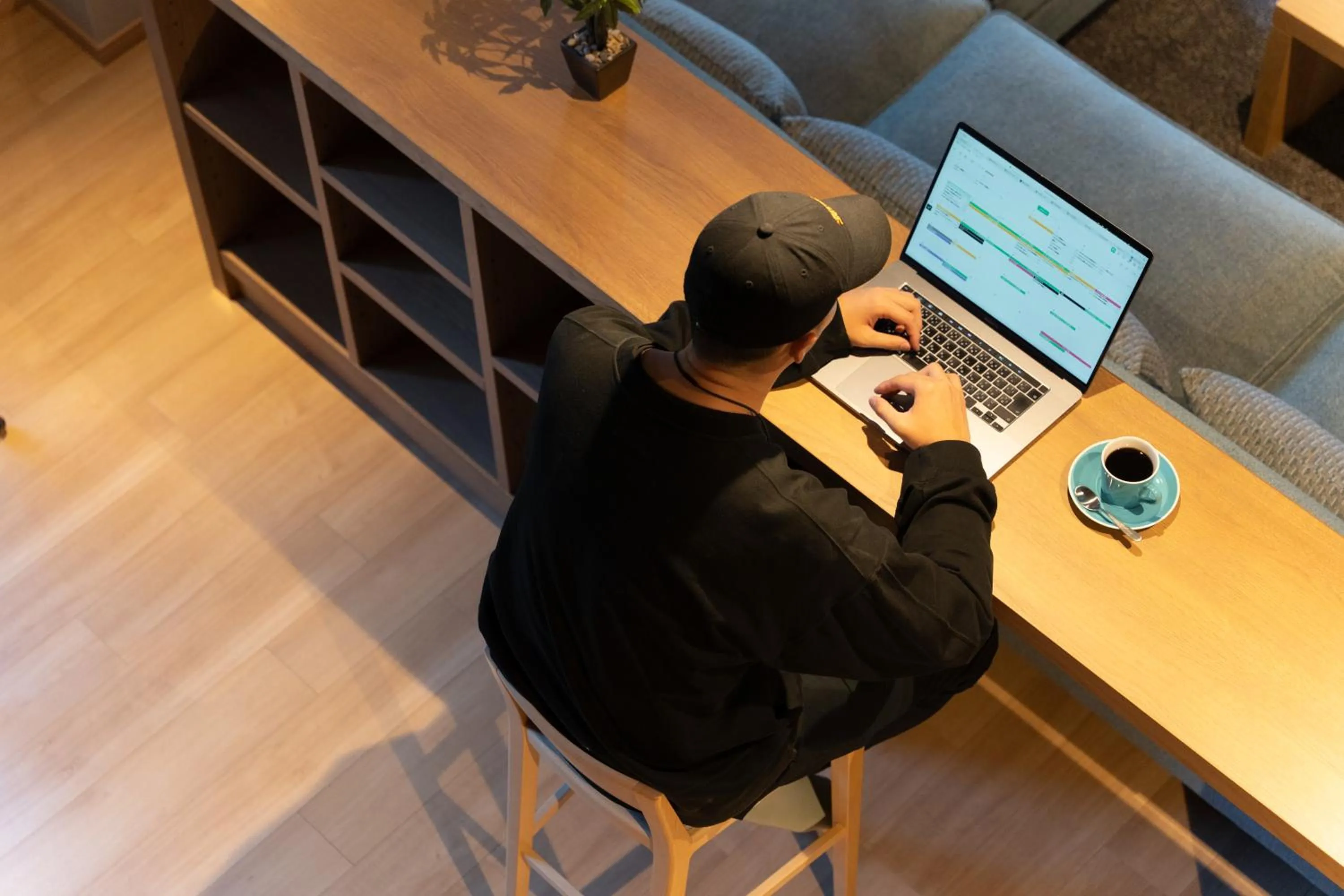 Living room in Higashikawa Asahidake Onsen Hotel Bear Monte
