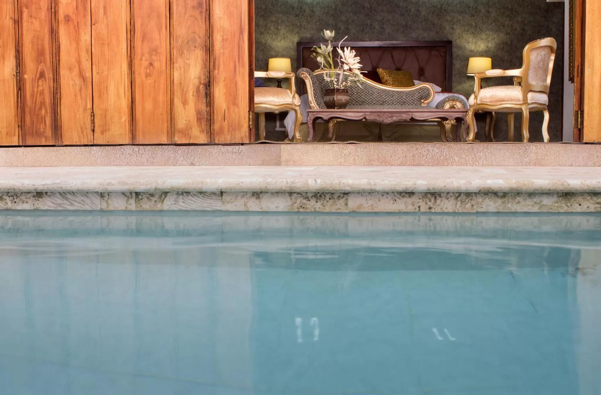 Swimming pool in Hotel Doña Manuela