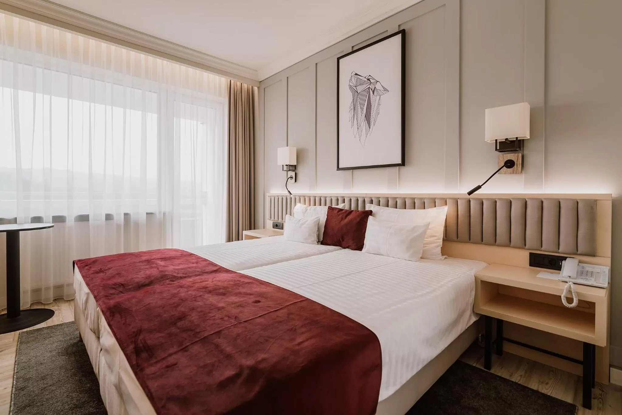 Property building, Bed in Ensana Sovata