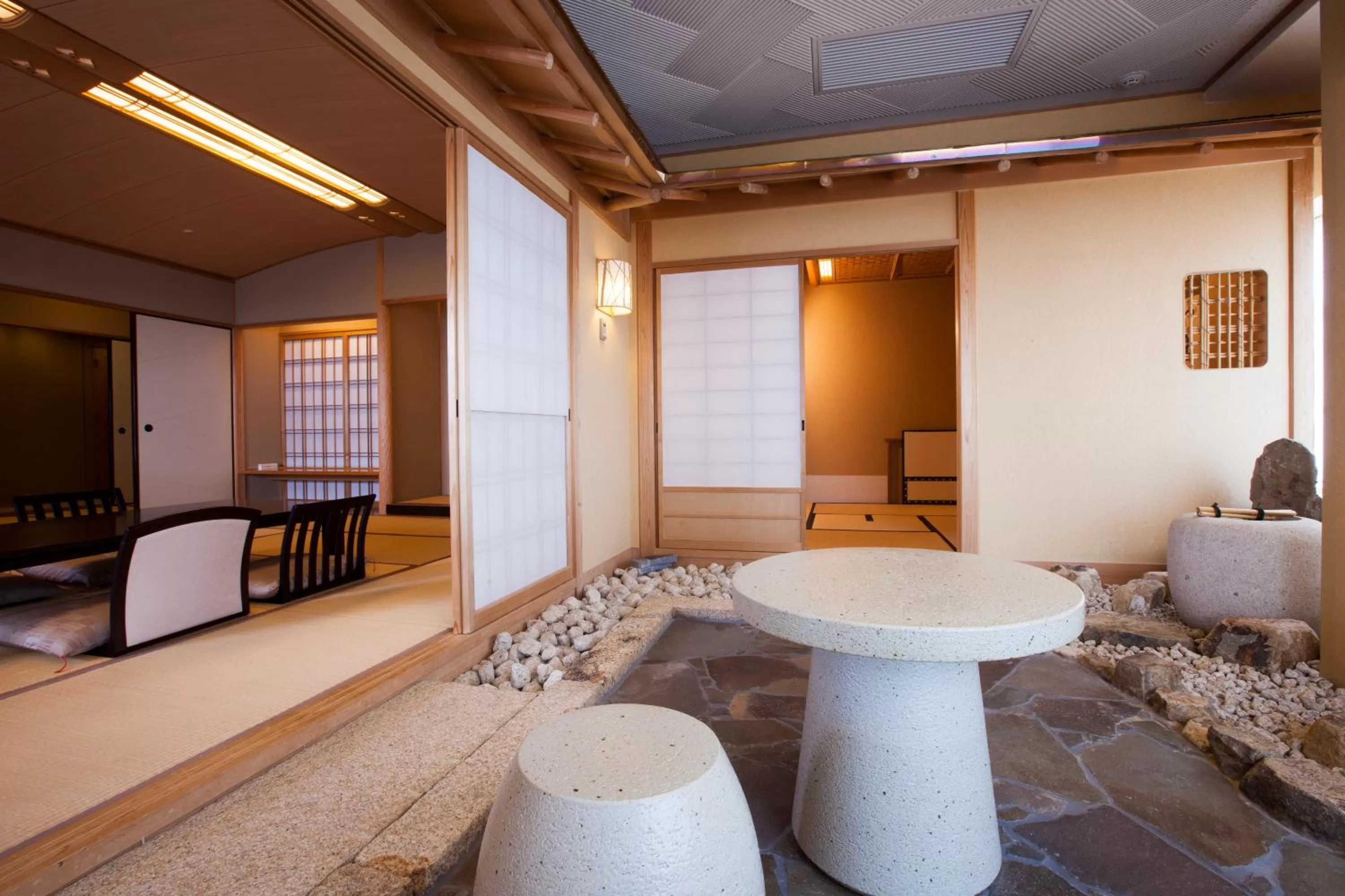 Seating area in Phoenix Seagaia Ocean Tower