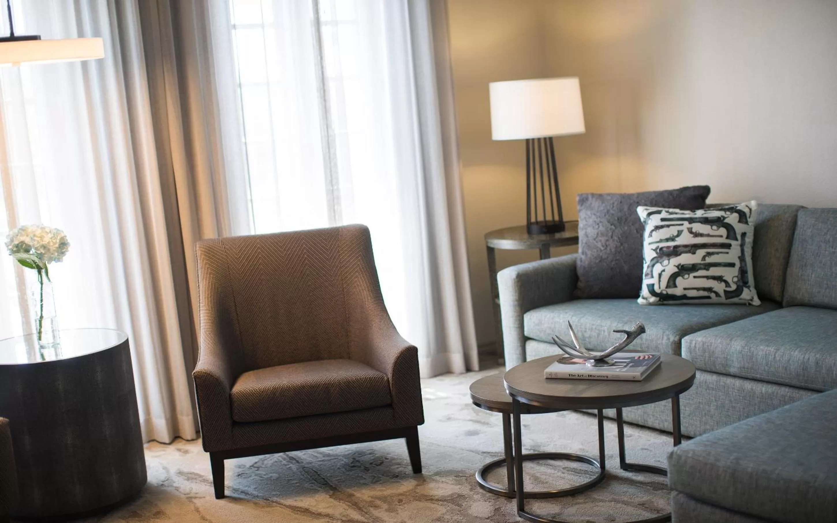 Living room in Casa De Palmas, Trademark Collection by Wyndham