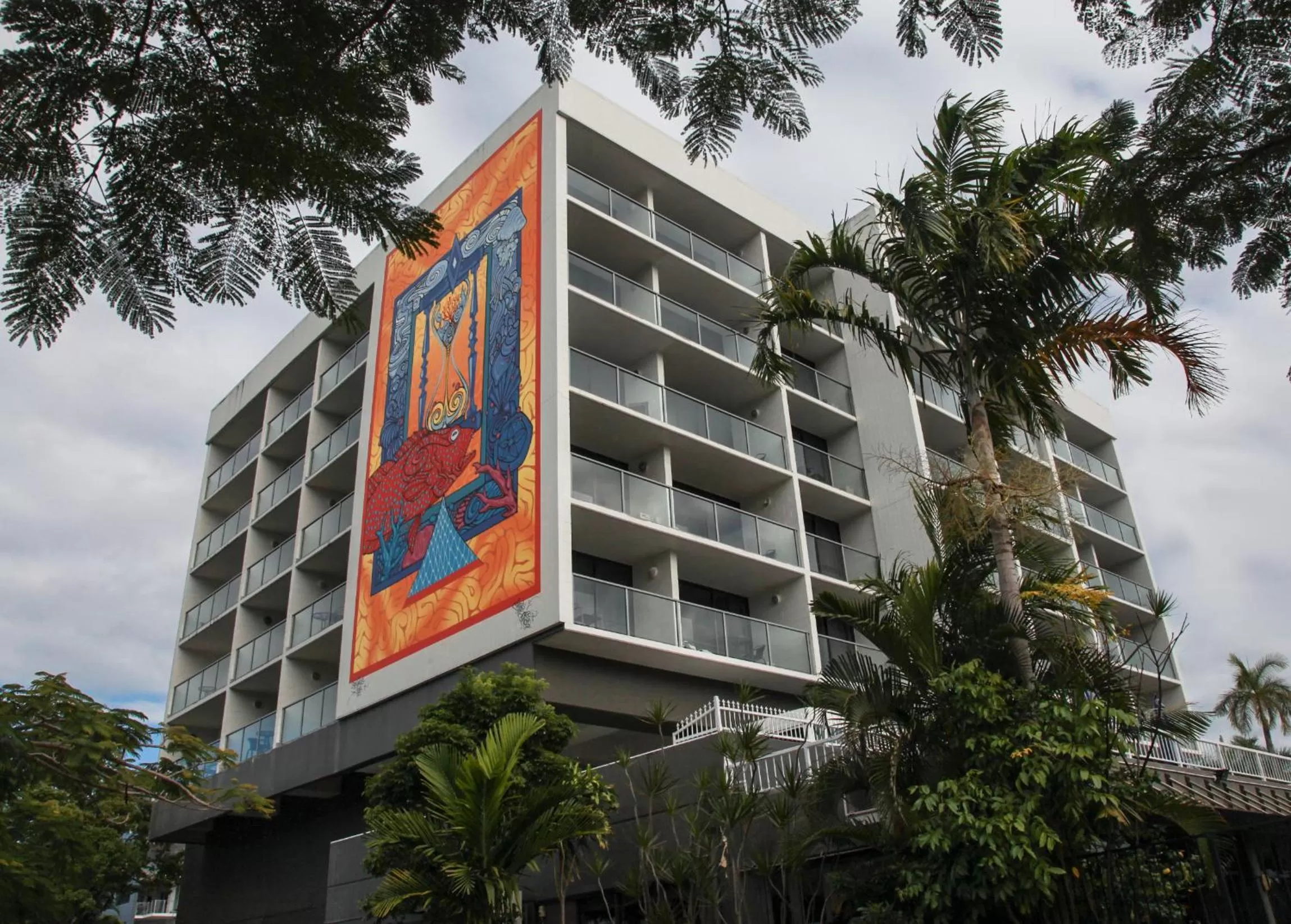 Property building in Cairns Plaza Hotel