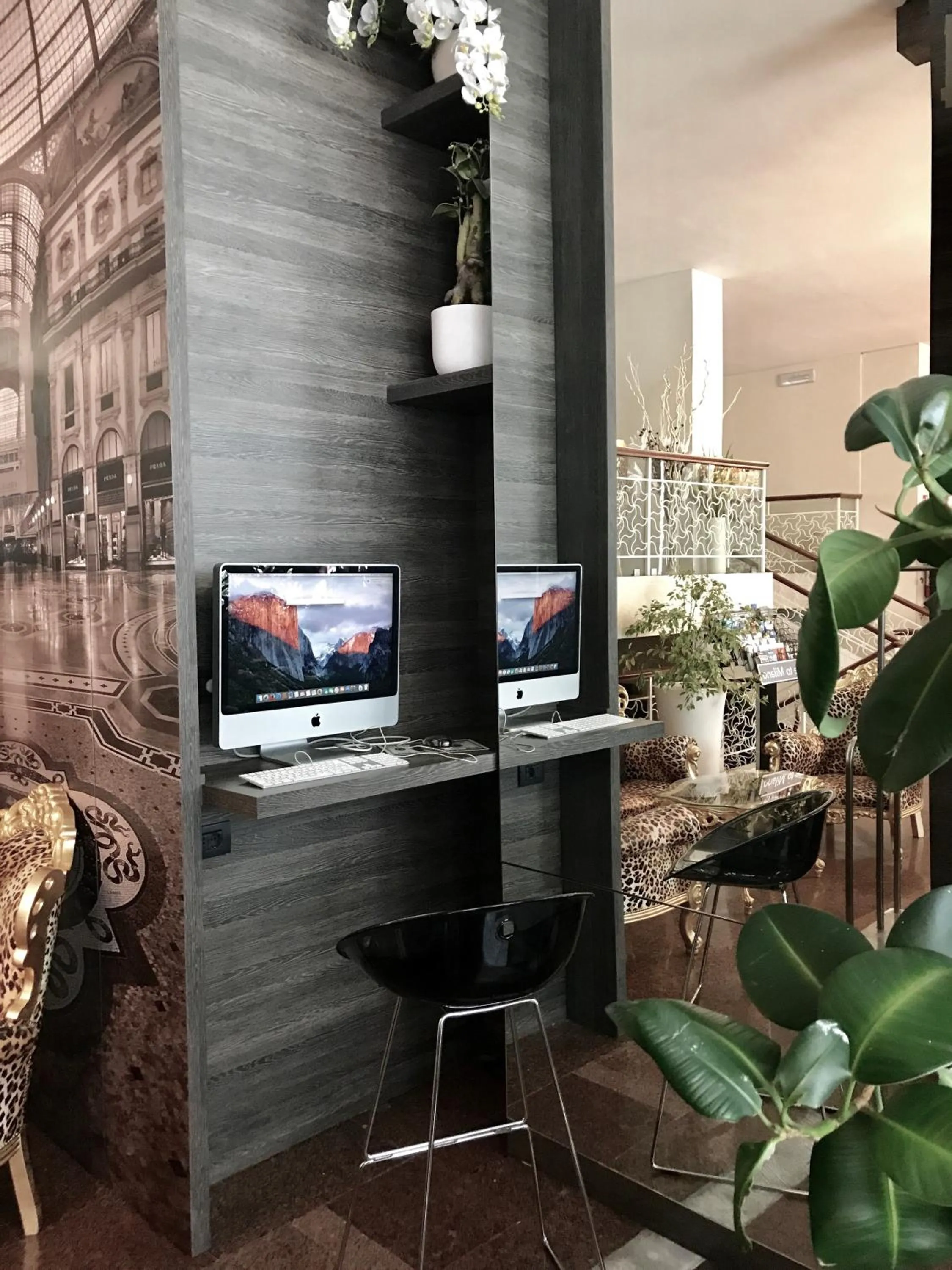 Lobby or reception in Canova Hotel