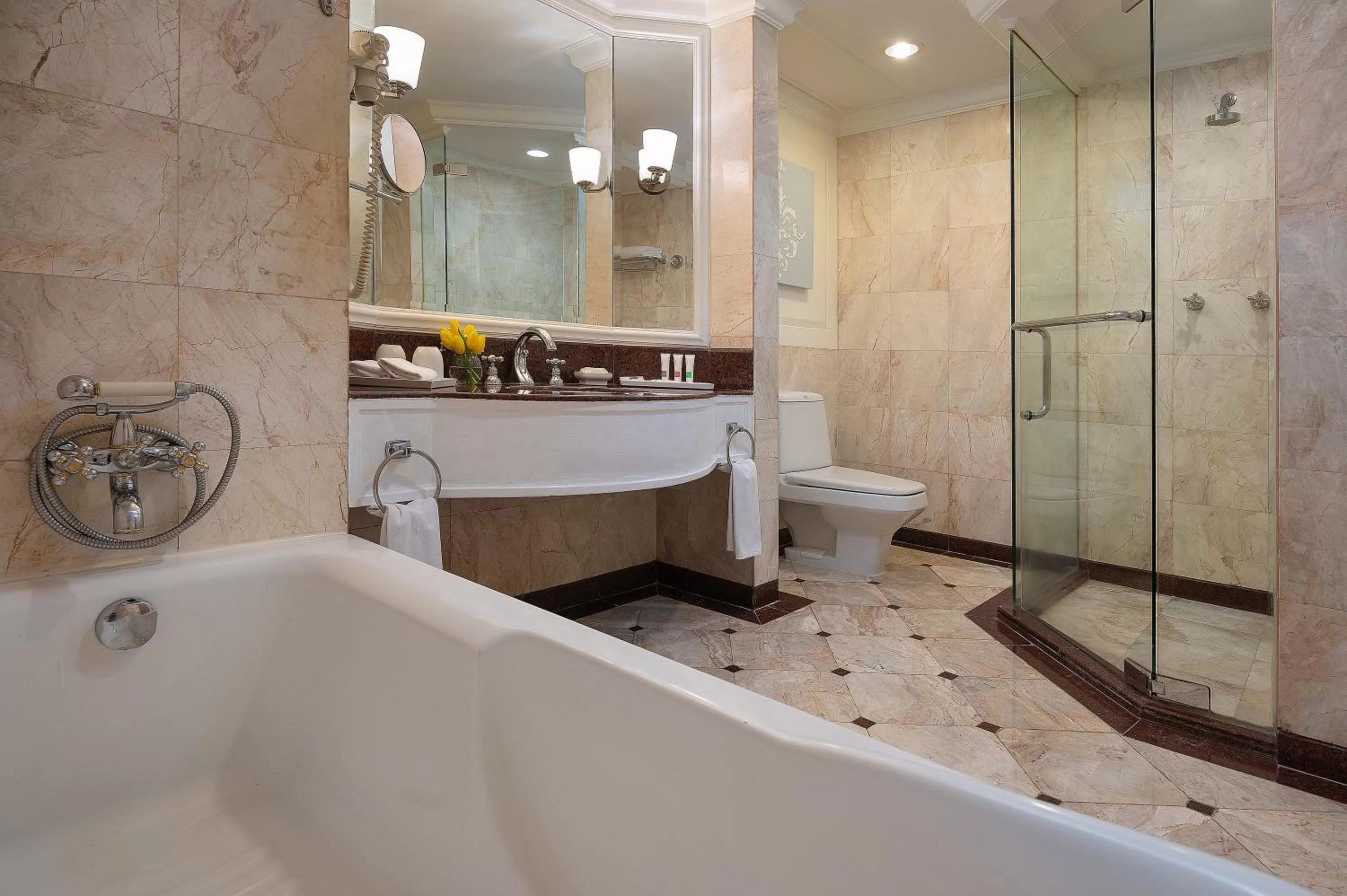 Bathroom in Swissotel Bangkok Ratchada