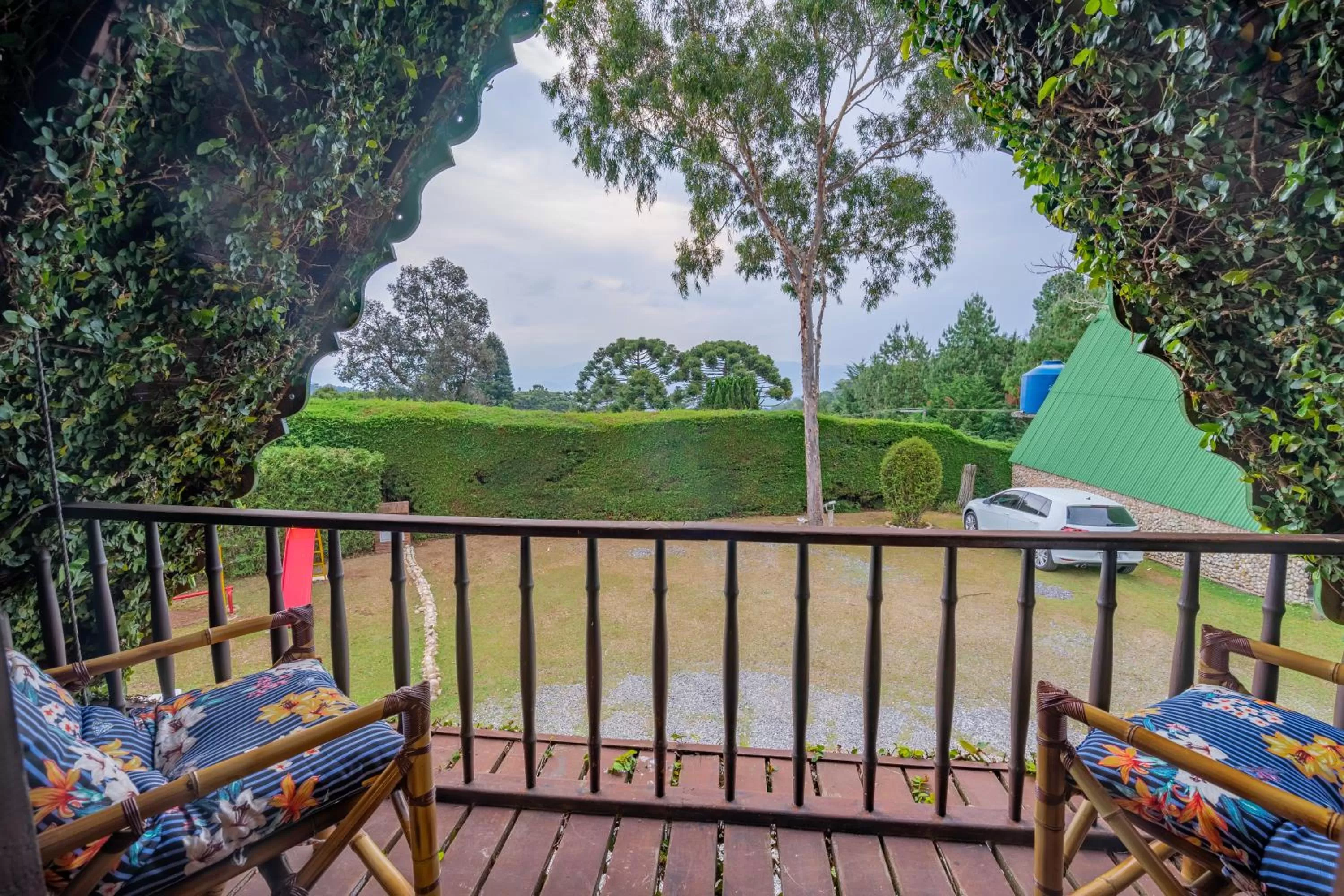 Balcony/Terrace in Pousada Alto Da Boa Vista