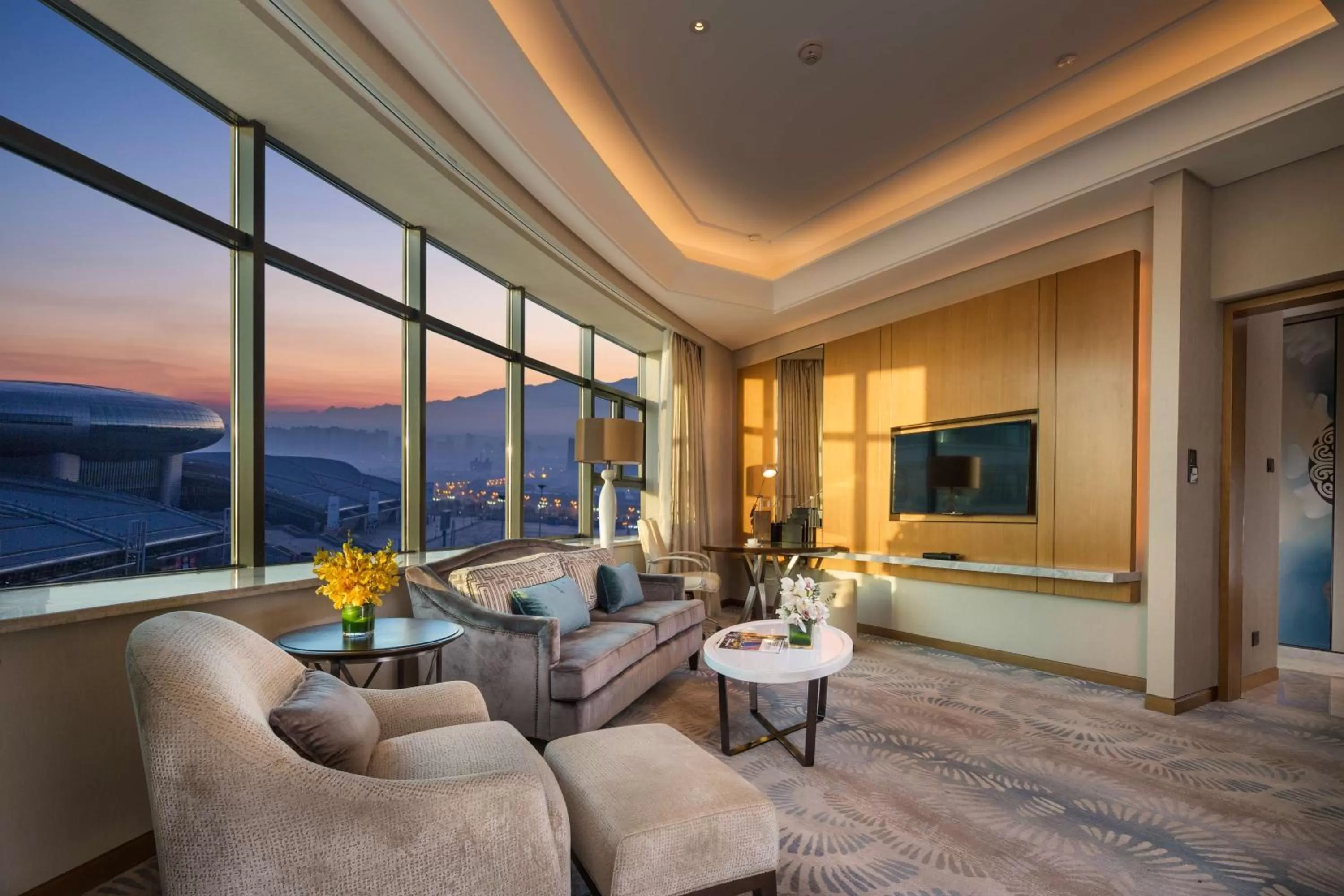 View (from property/room) in Hilton Urumqi