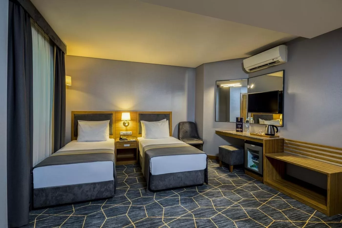 Bed in Hotel Venera Istanbul Old City