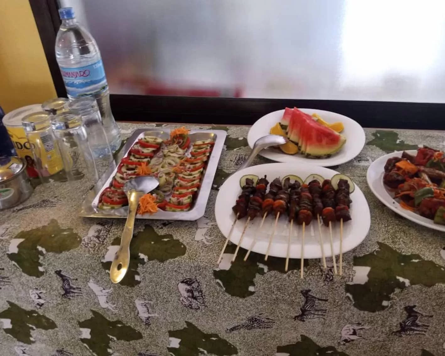 Food in Africa Lodge Arusha