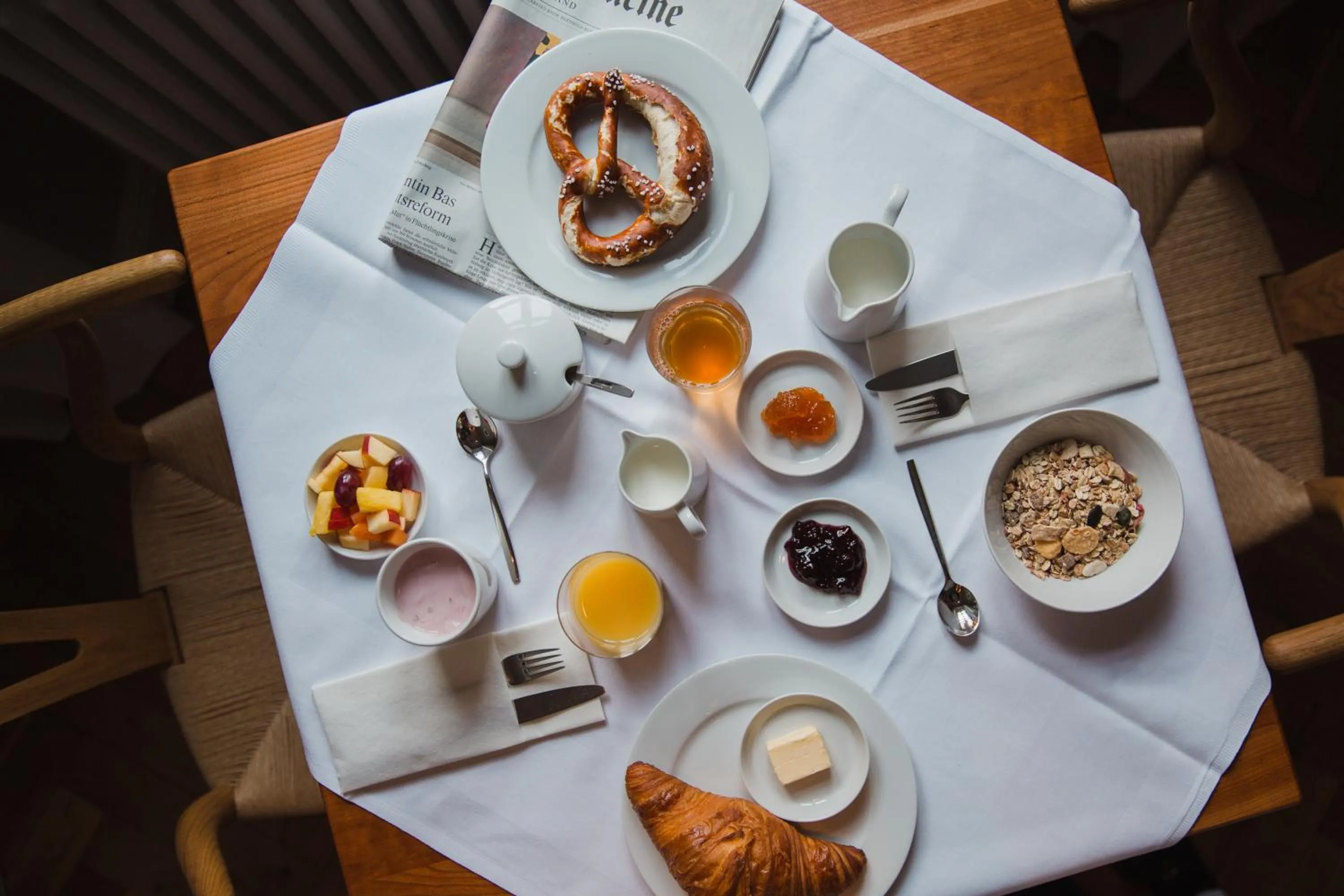 Breakfast in MOMA1890 Boutique Hotel