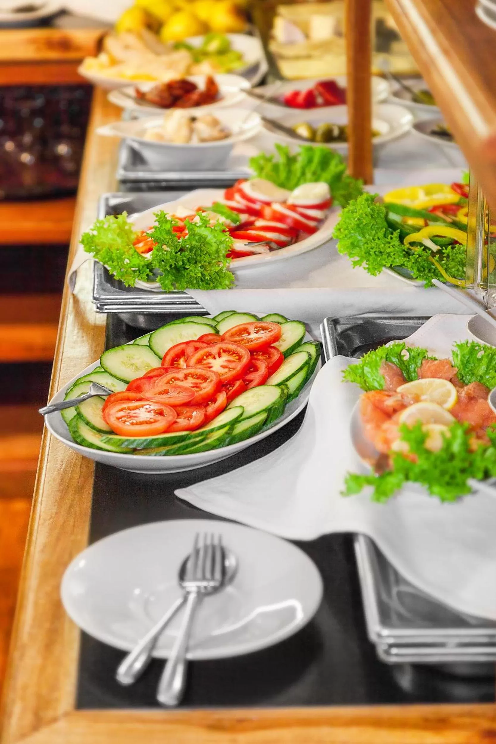 Buffet breakfast in Hotel Aviv Dresden