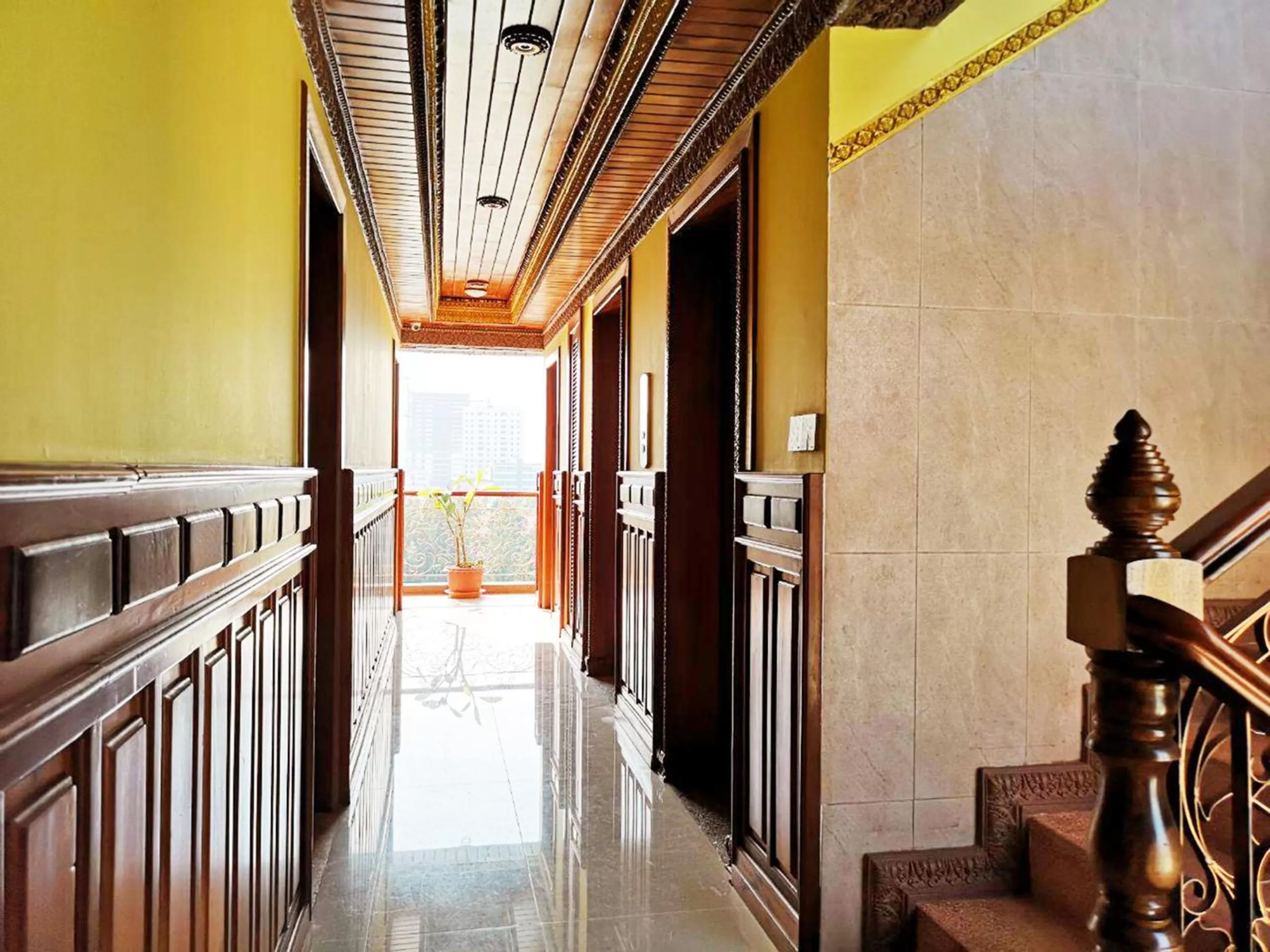 City view in Okay Palace Hotel