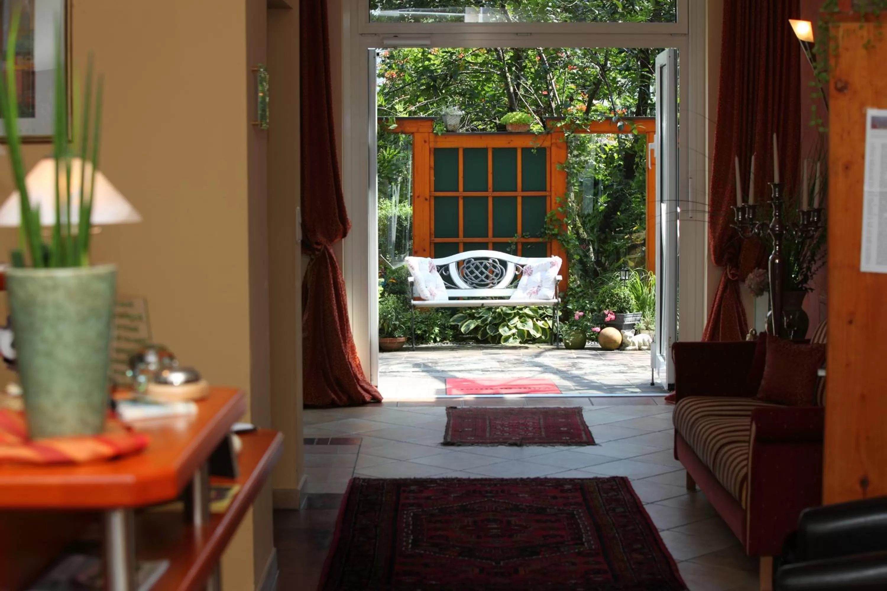 Garden in Hotel Garni Pölzl