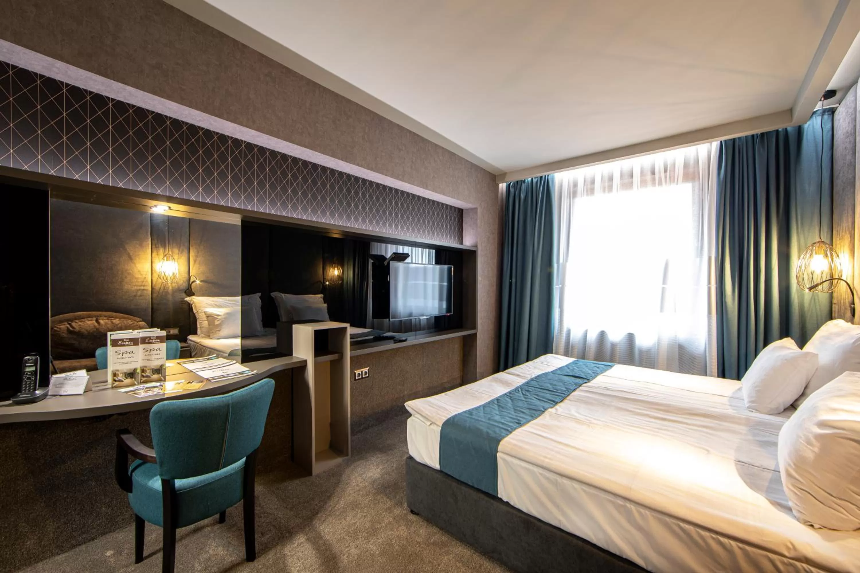 Bed in Spa Hotel Ezeretz Blagoevgrad