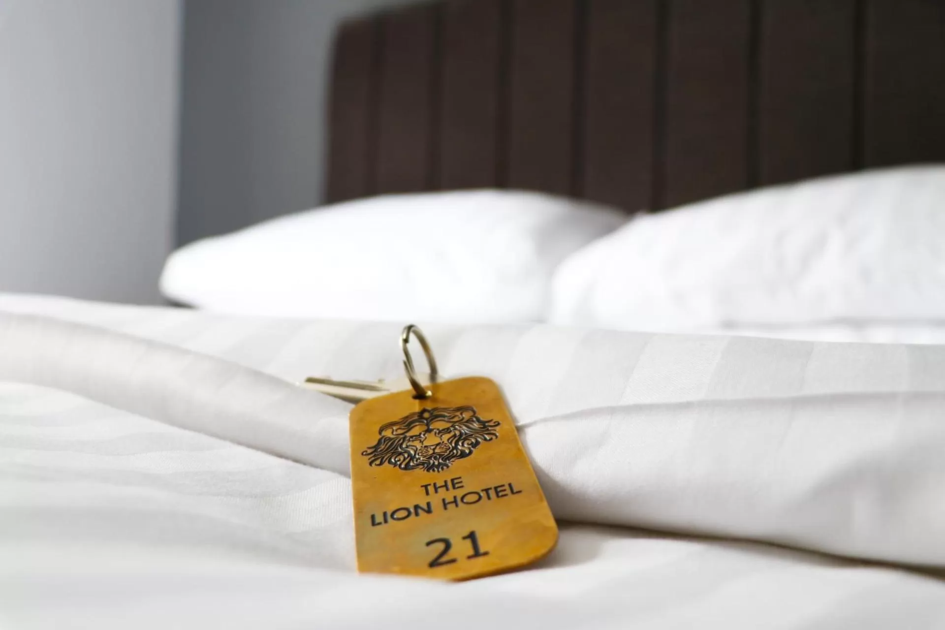 Bed in The Lion Hotel