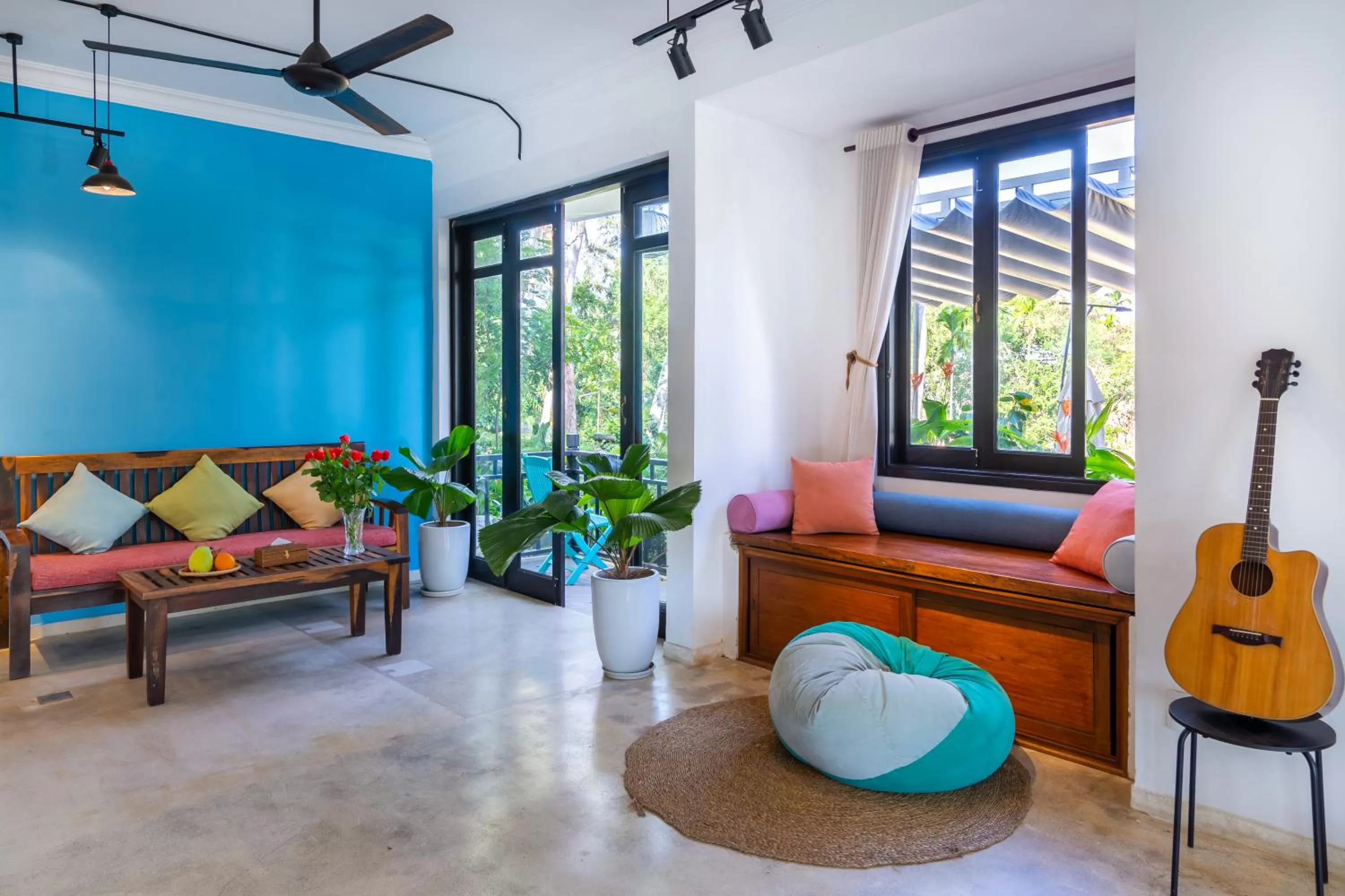 Lobby or reception in Tra Que Mansion