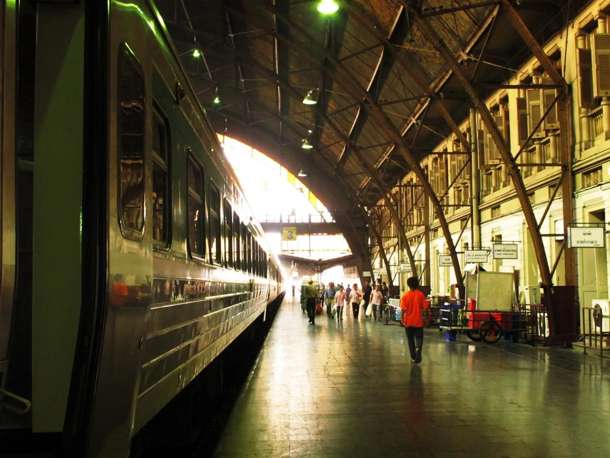 group of guests in At Hua Lamphong Hotel