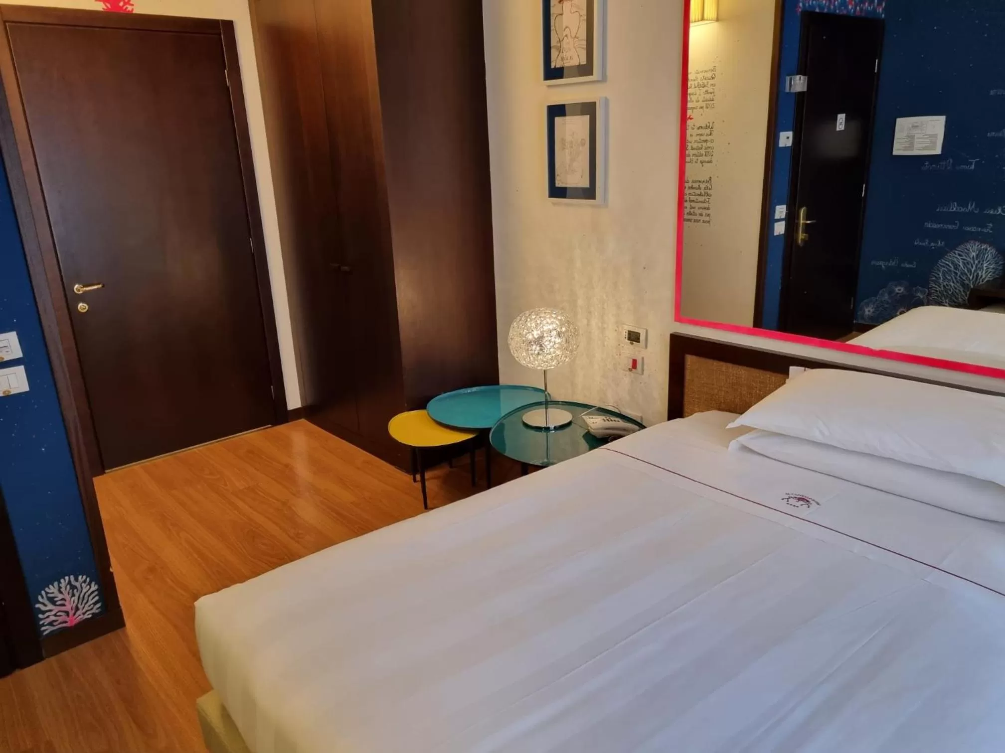 Bedroom, Bed in Phi Hotel Bologna